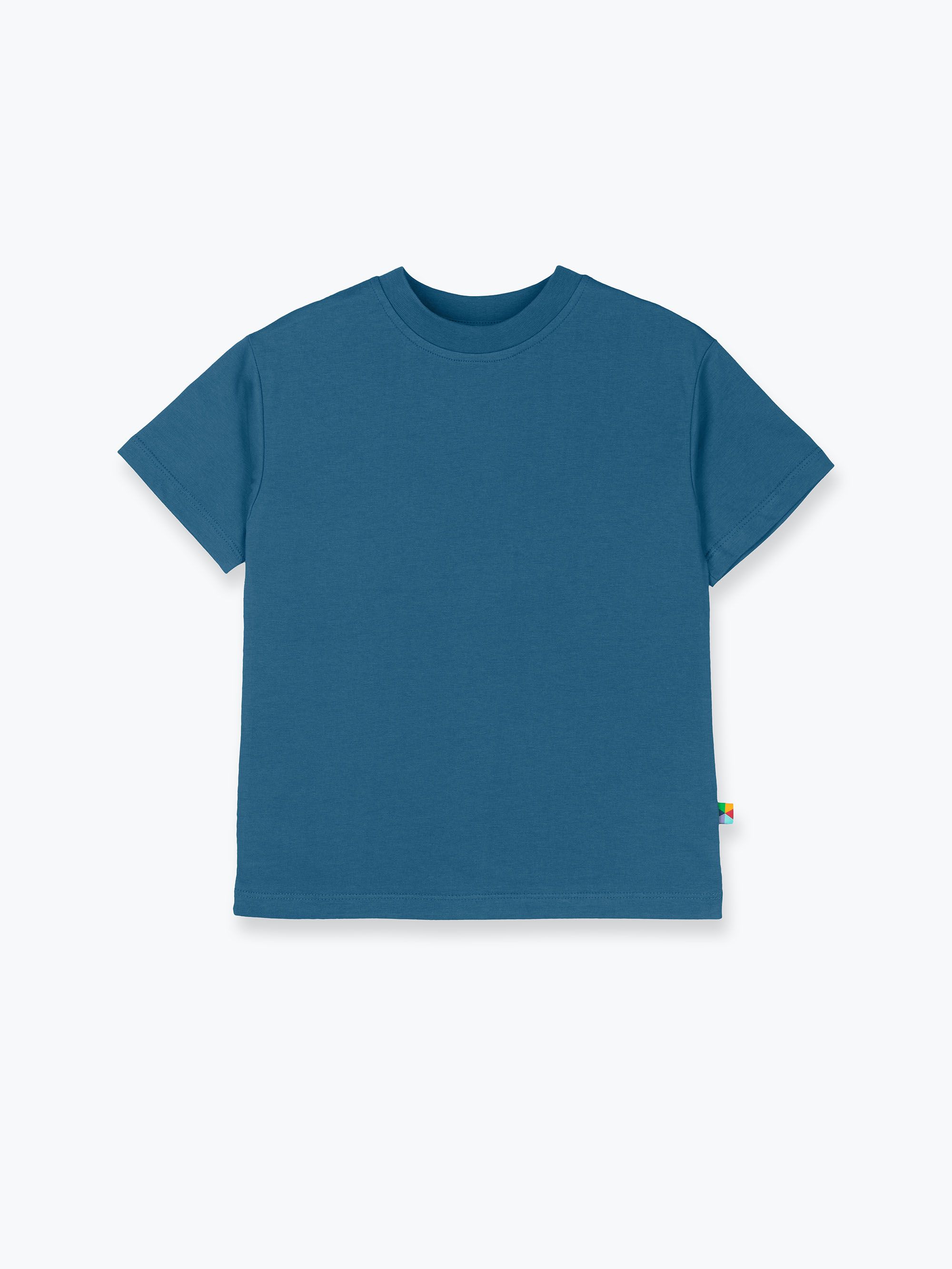 Ciemnoniebieski T-shirt oversize Junior