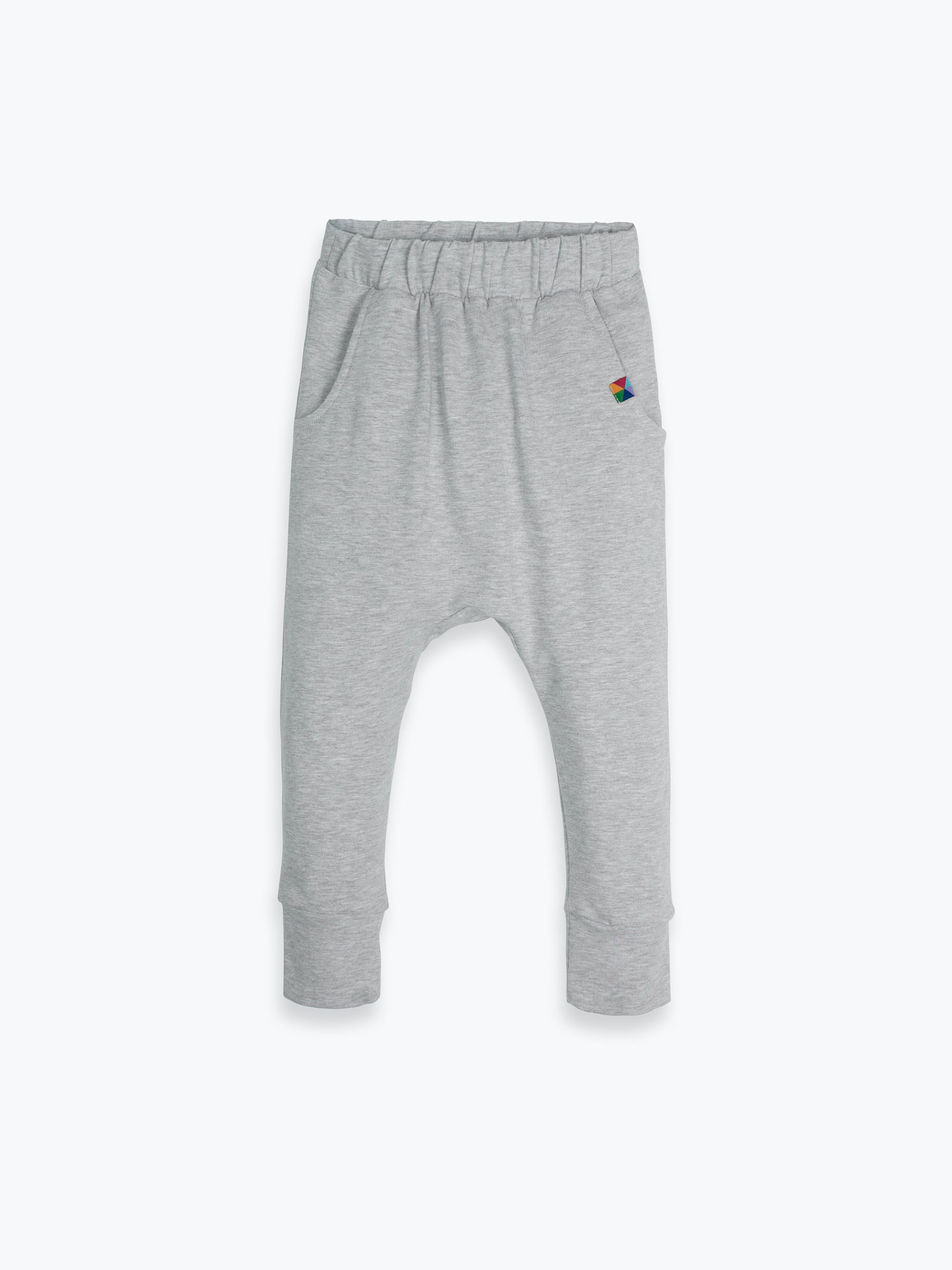 Szare spodnie baggy