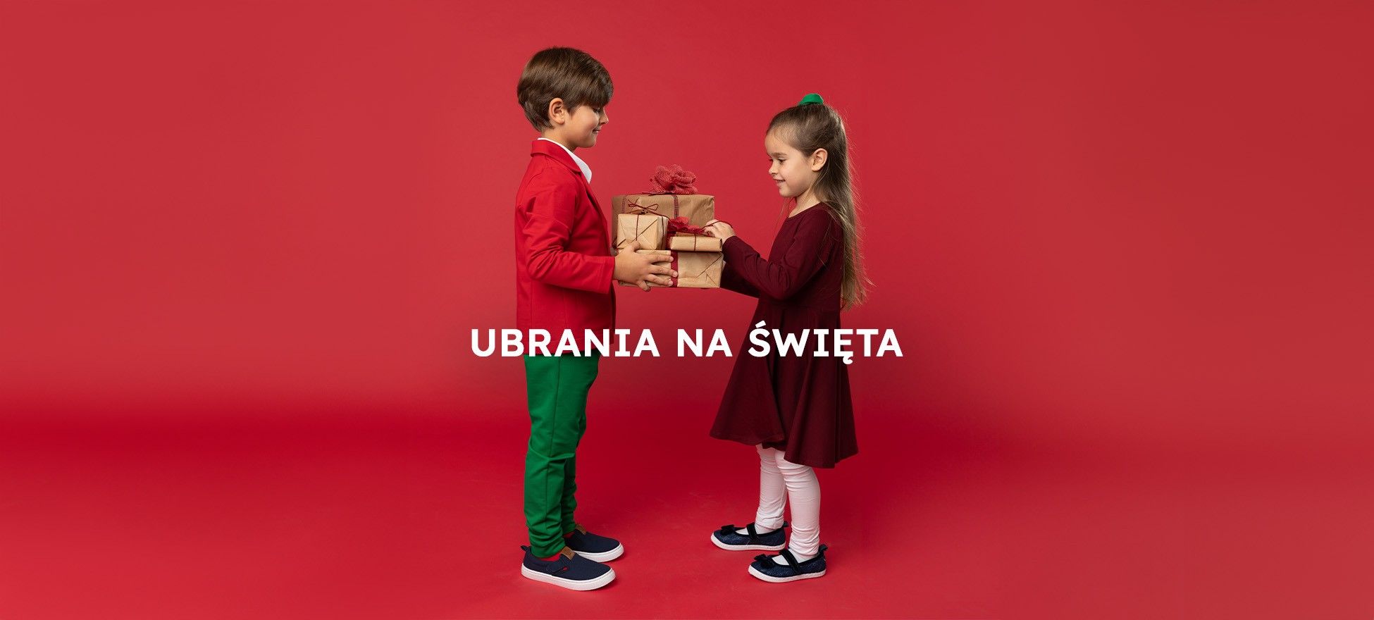 ubrania świąteczne