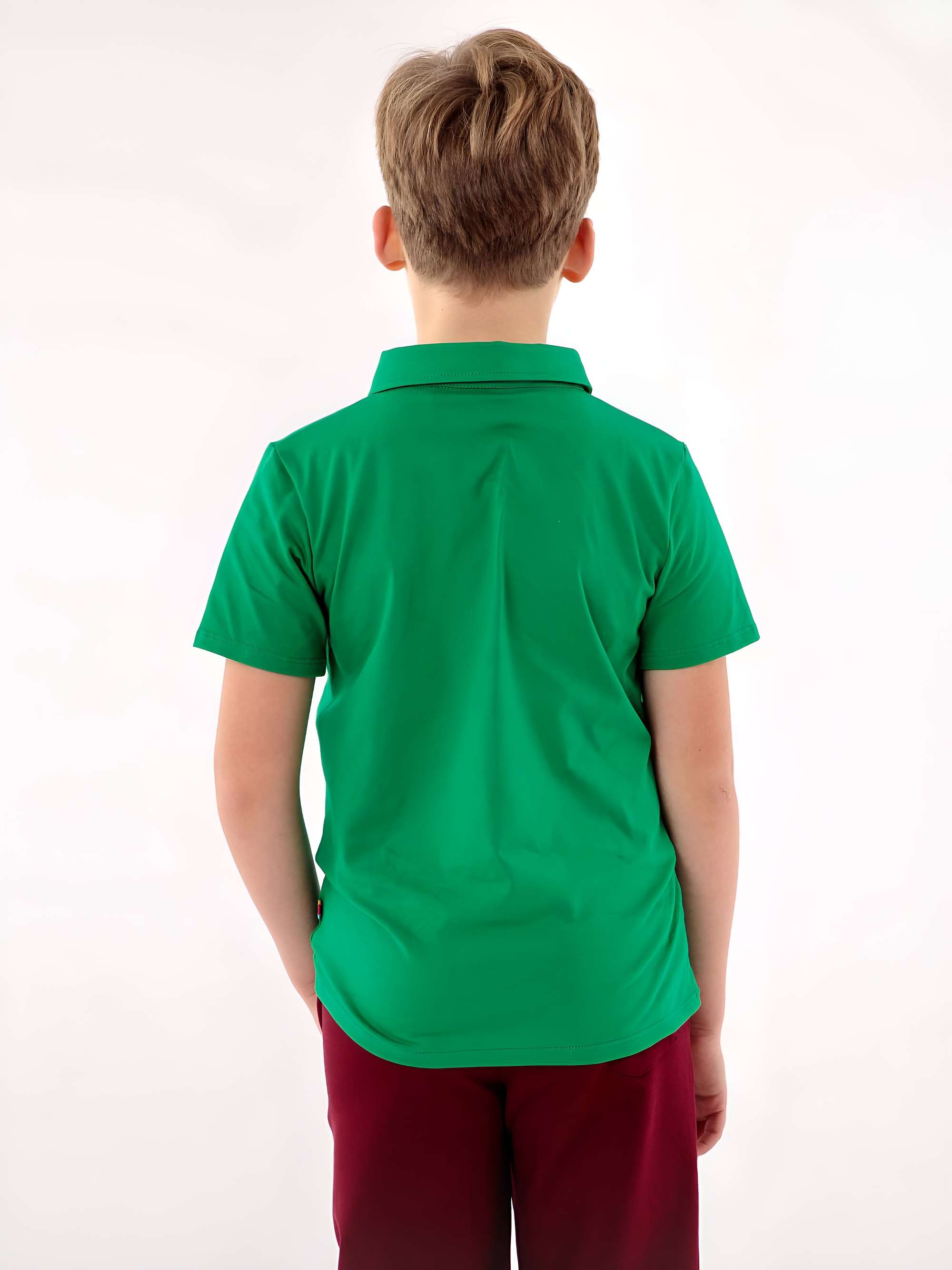 Zielona koszulka polo Junior