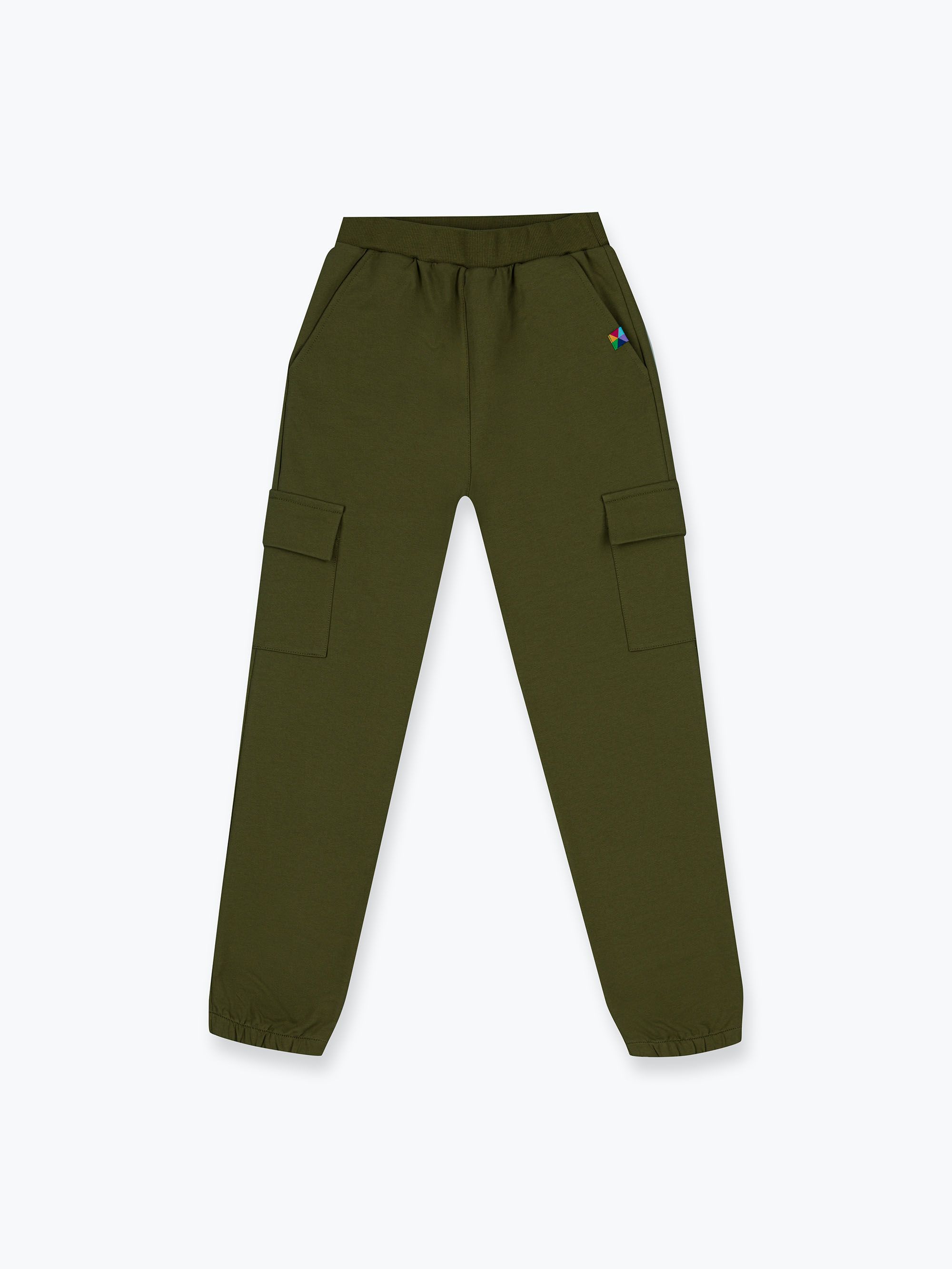 Khaki spodnie bojówki Junior