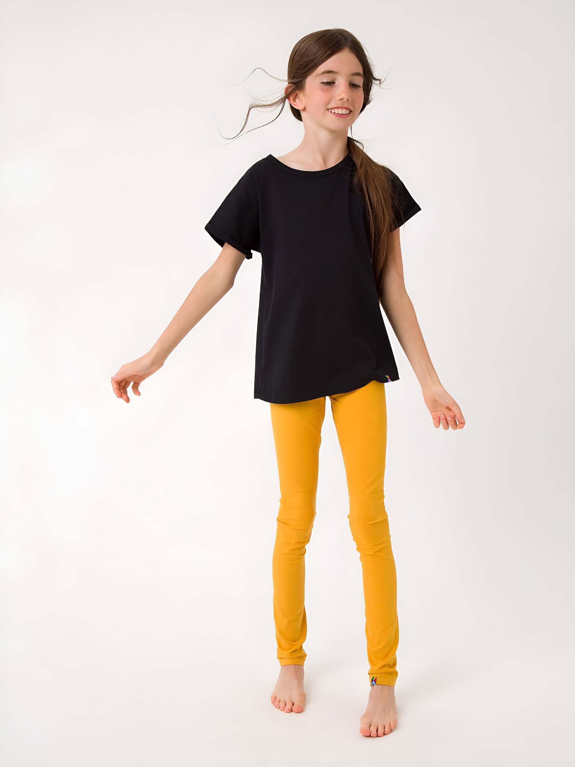 Mustard leggings Junior