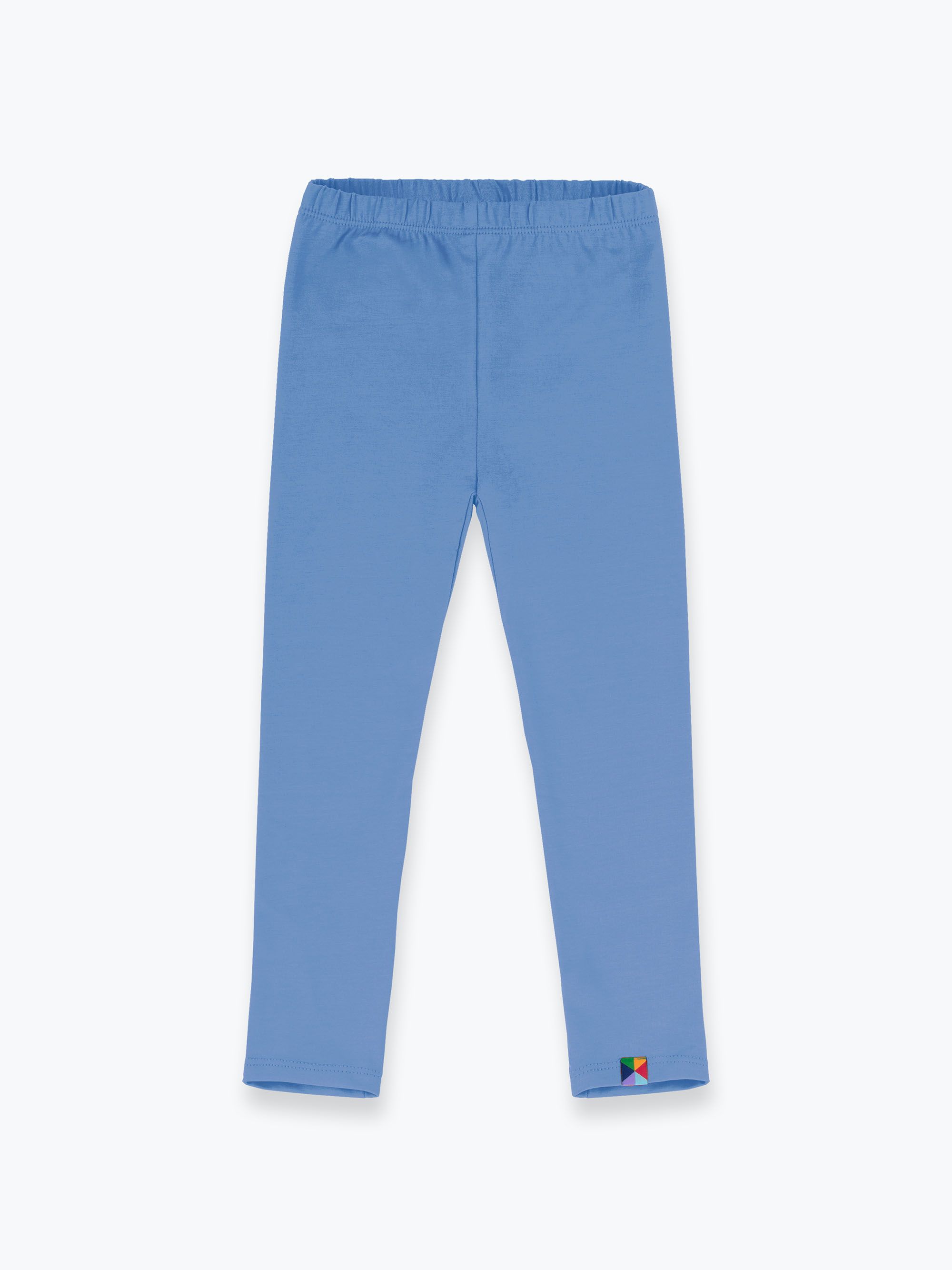 Błękitne legginsy