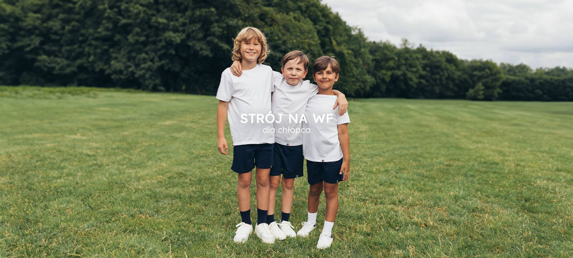 chłopięce stroje na wf