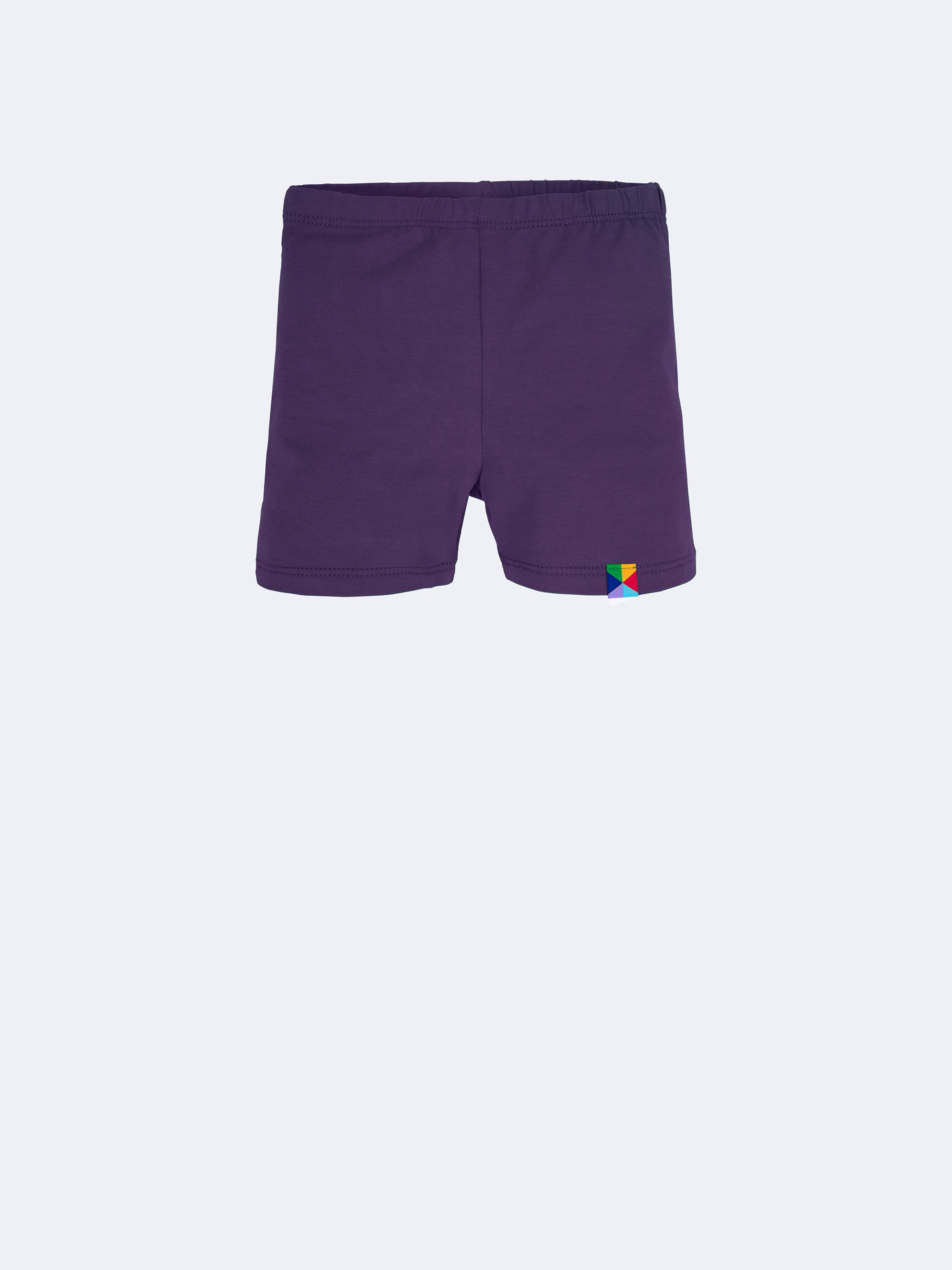 Fioletowe legginsy krótkie