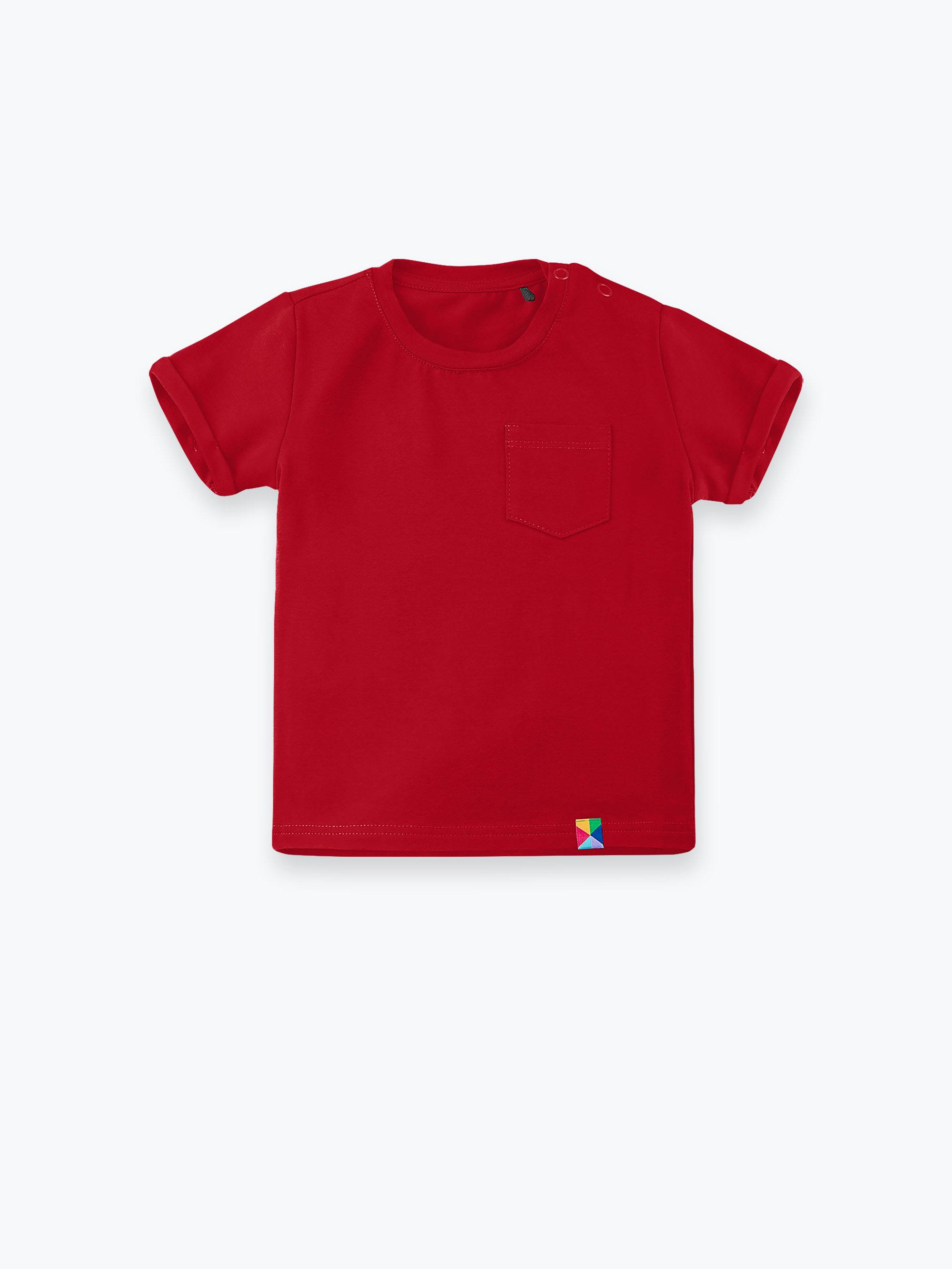 Czerwony T-shirt