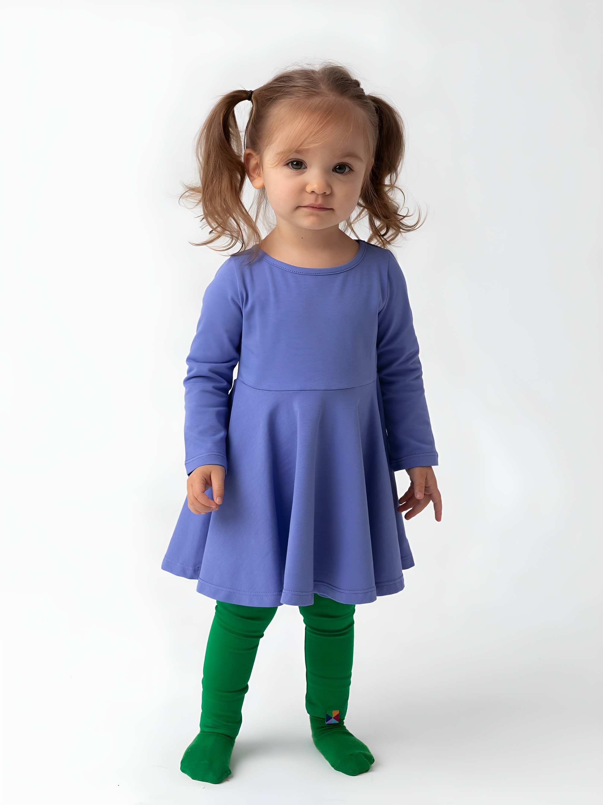 Zielone legginsy