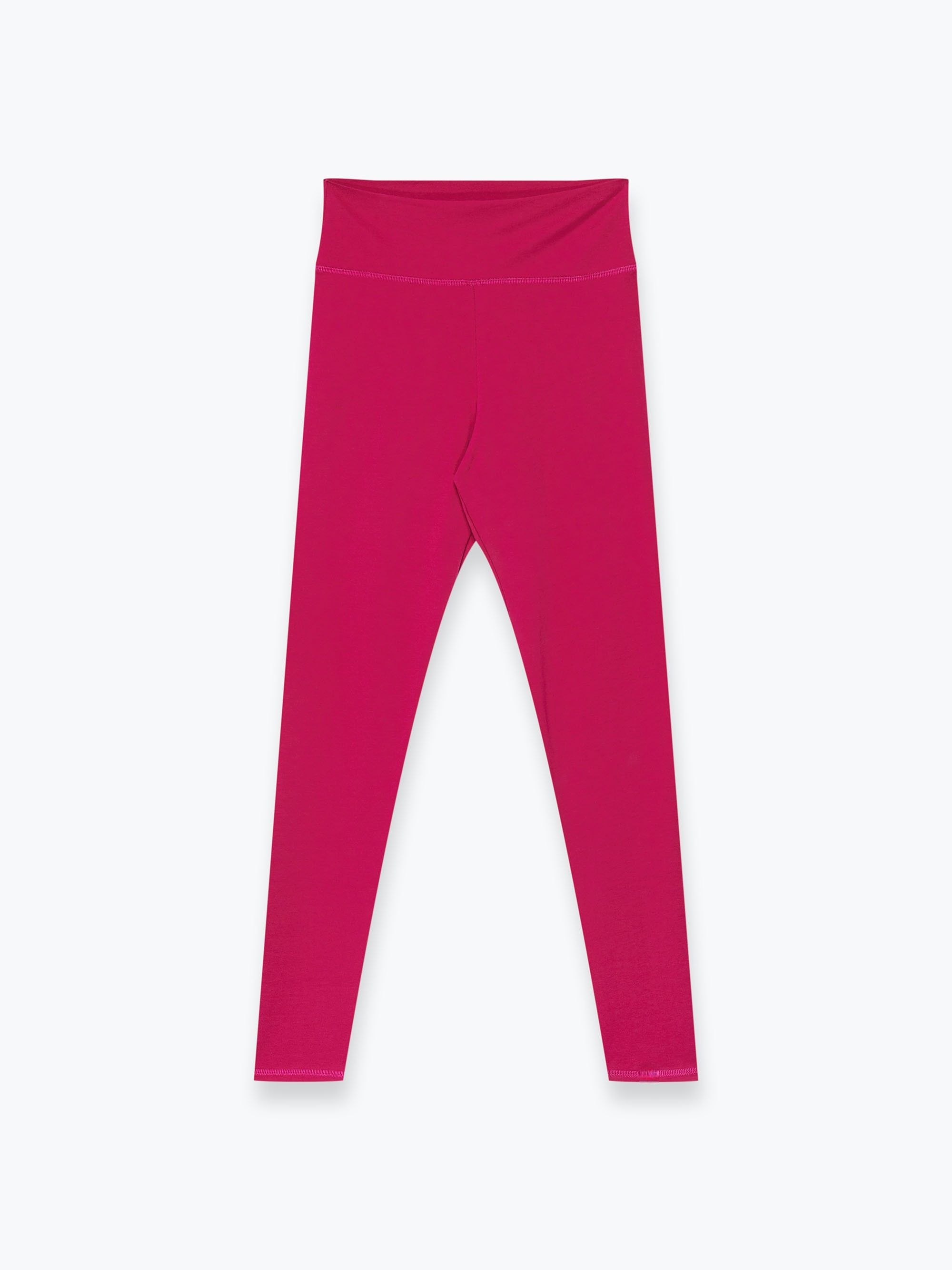 Różowe legginsy damskie