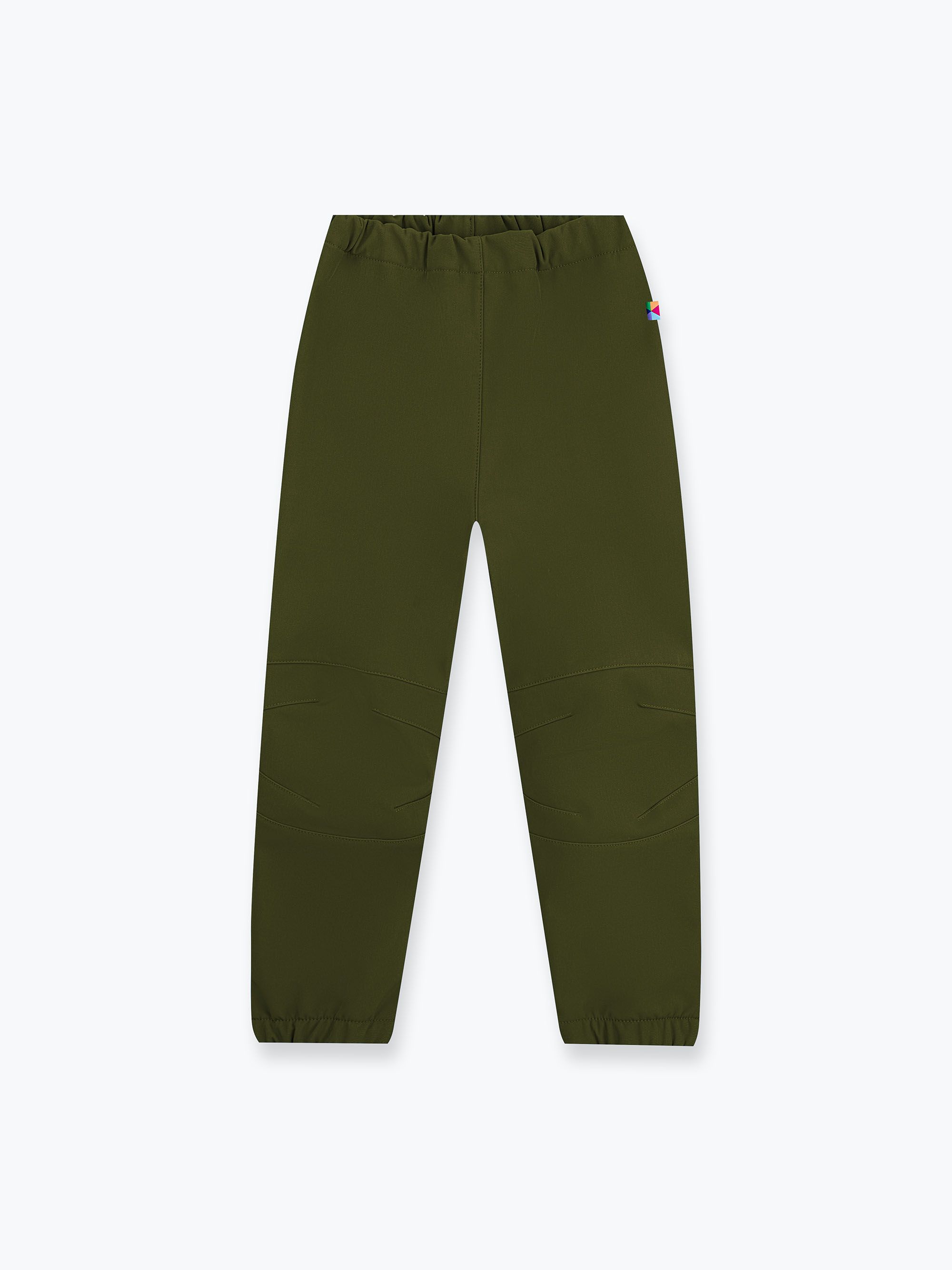 Khaki spodnie softshell dla dzieci