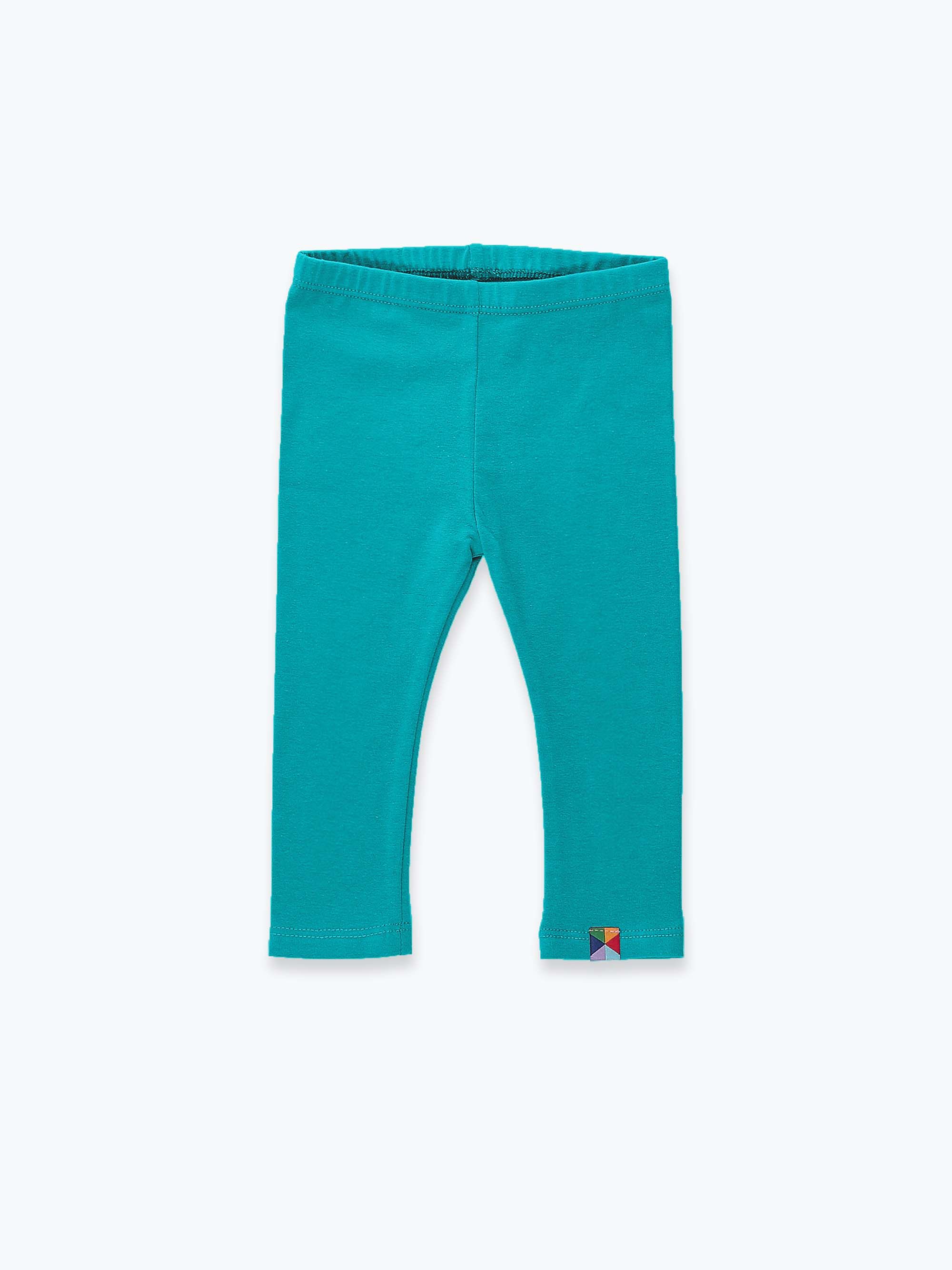Turkusowe legginsy