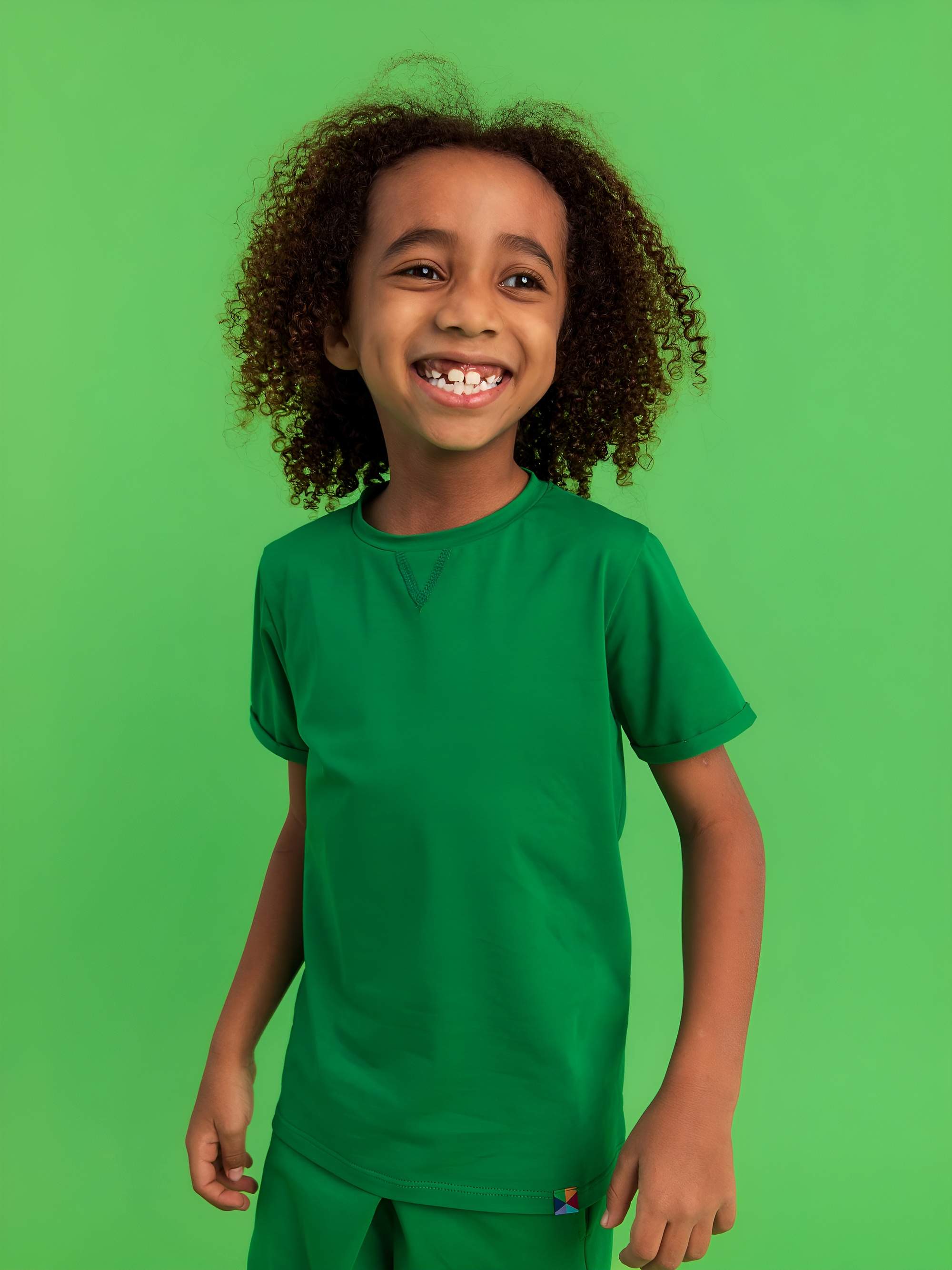 Zielony T-shirt