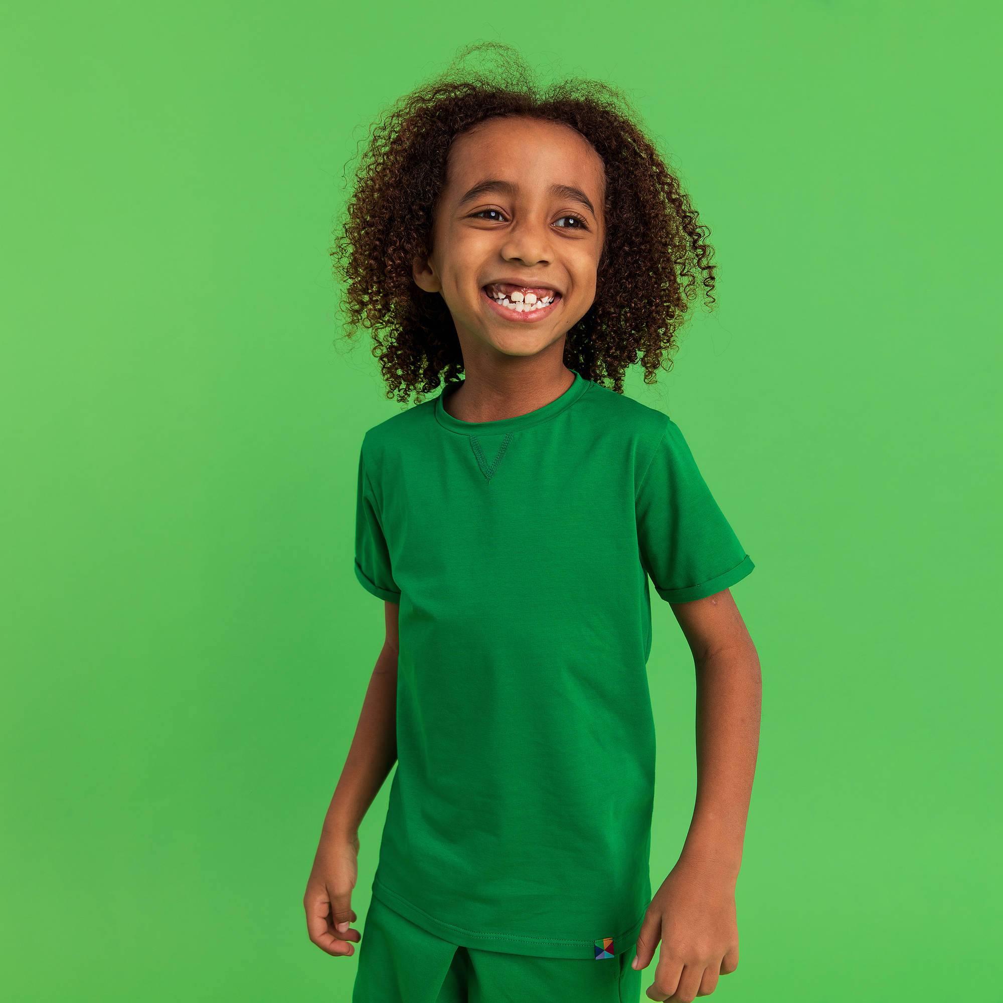 Zielony T-shirt