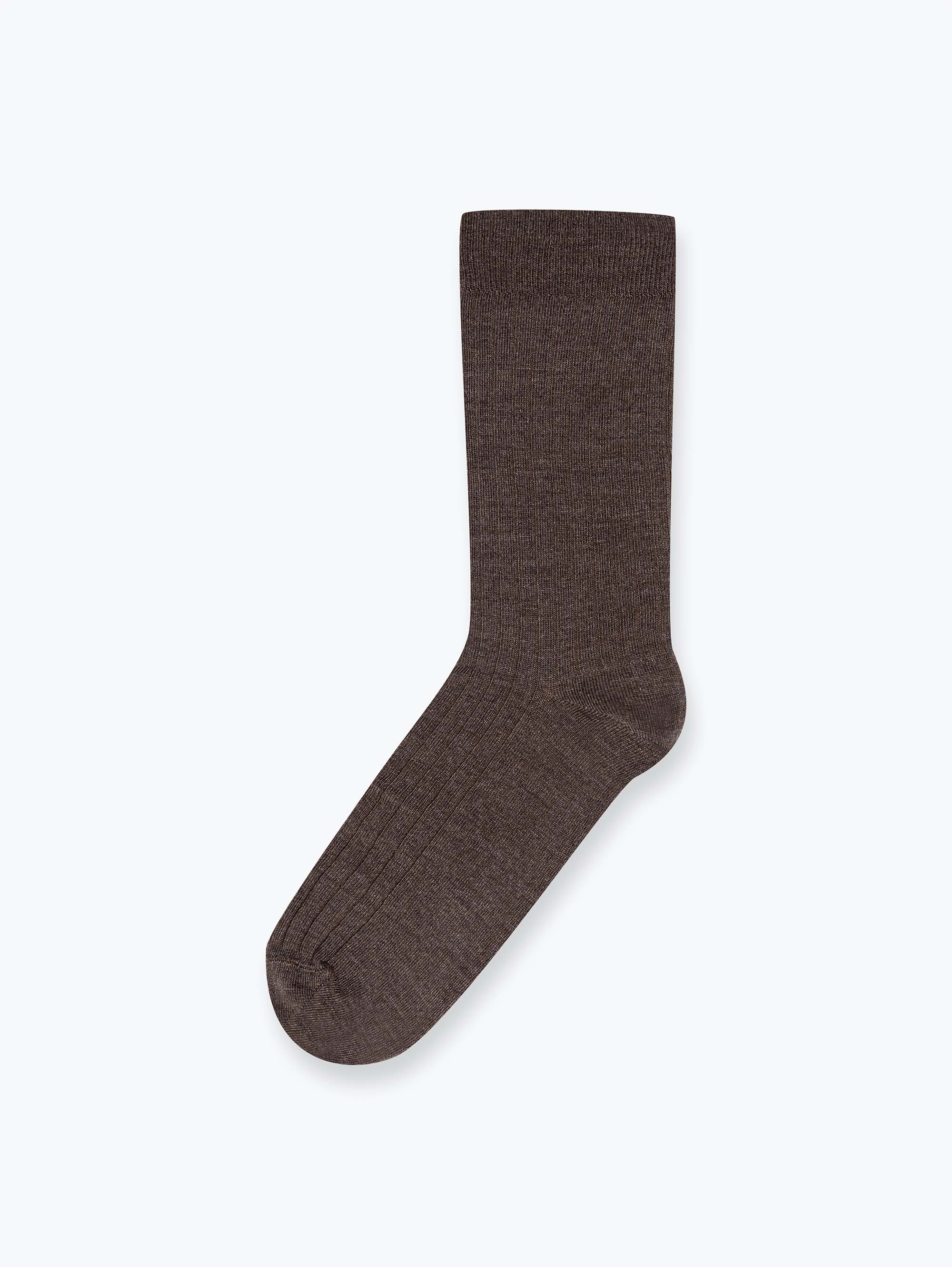 Ecru zestaw skarpet z wełny merino 3-pack