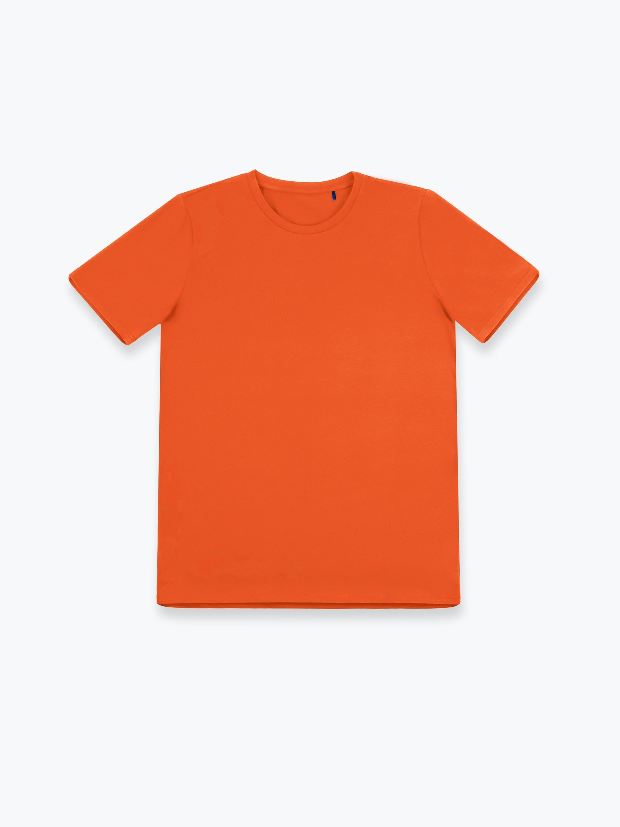 Pomarańczowy T-shirt męski