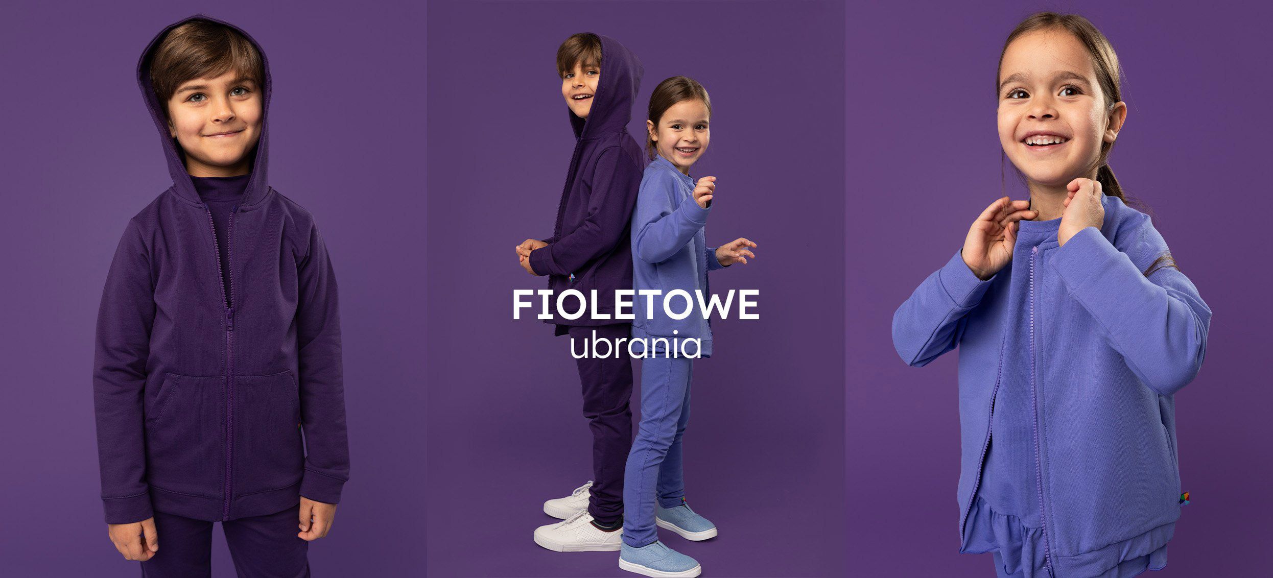 ubrania  w kolorze fioletowym