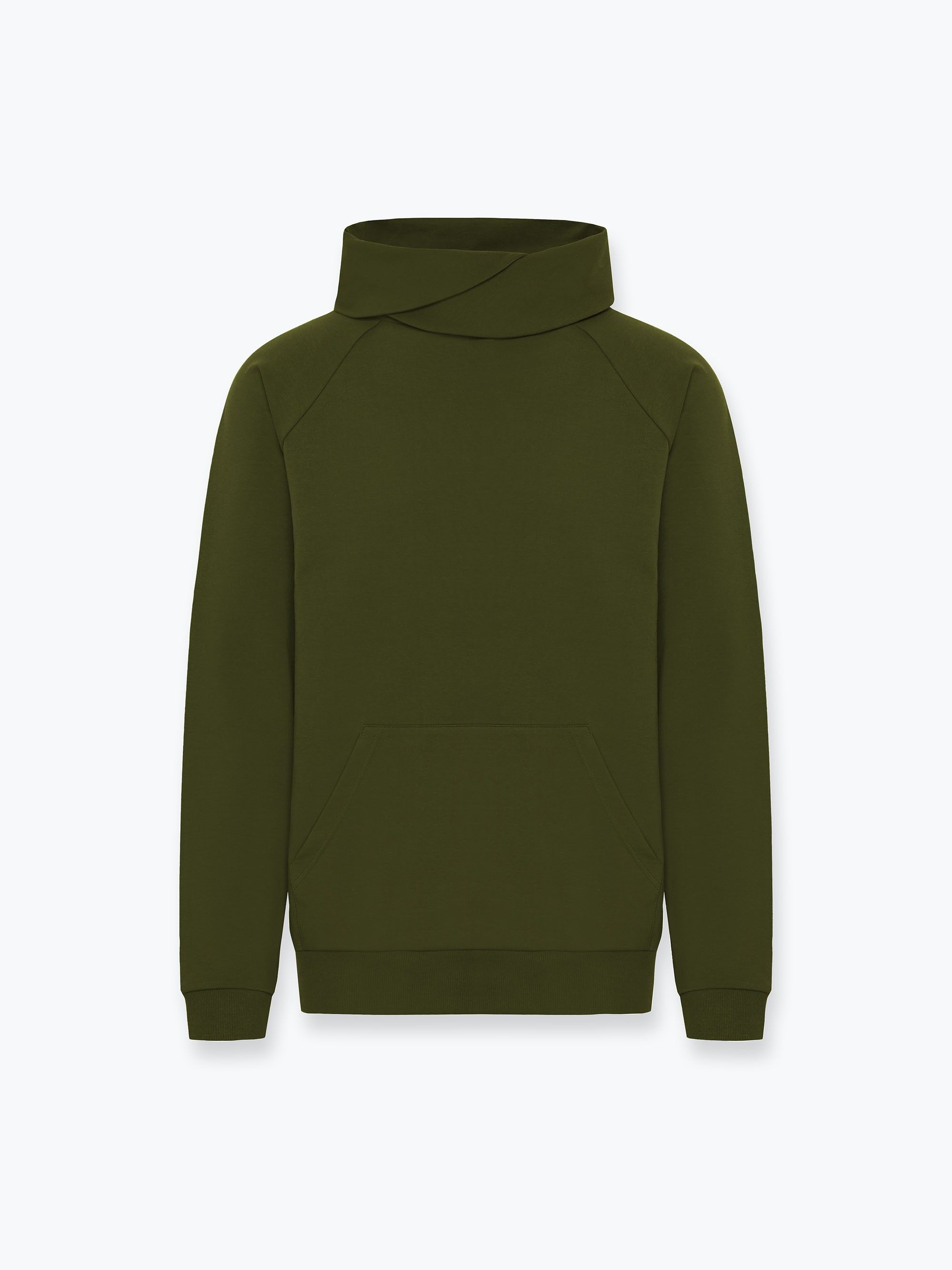 Khaki bluza z szalem męska