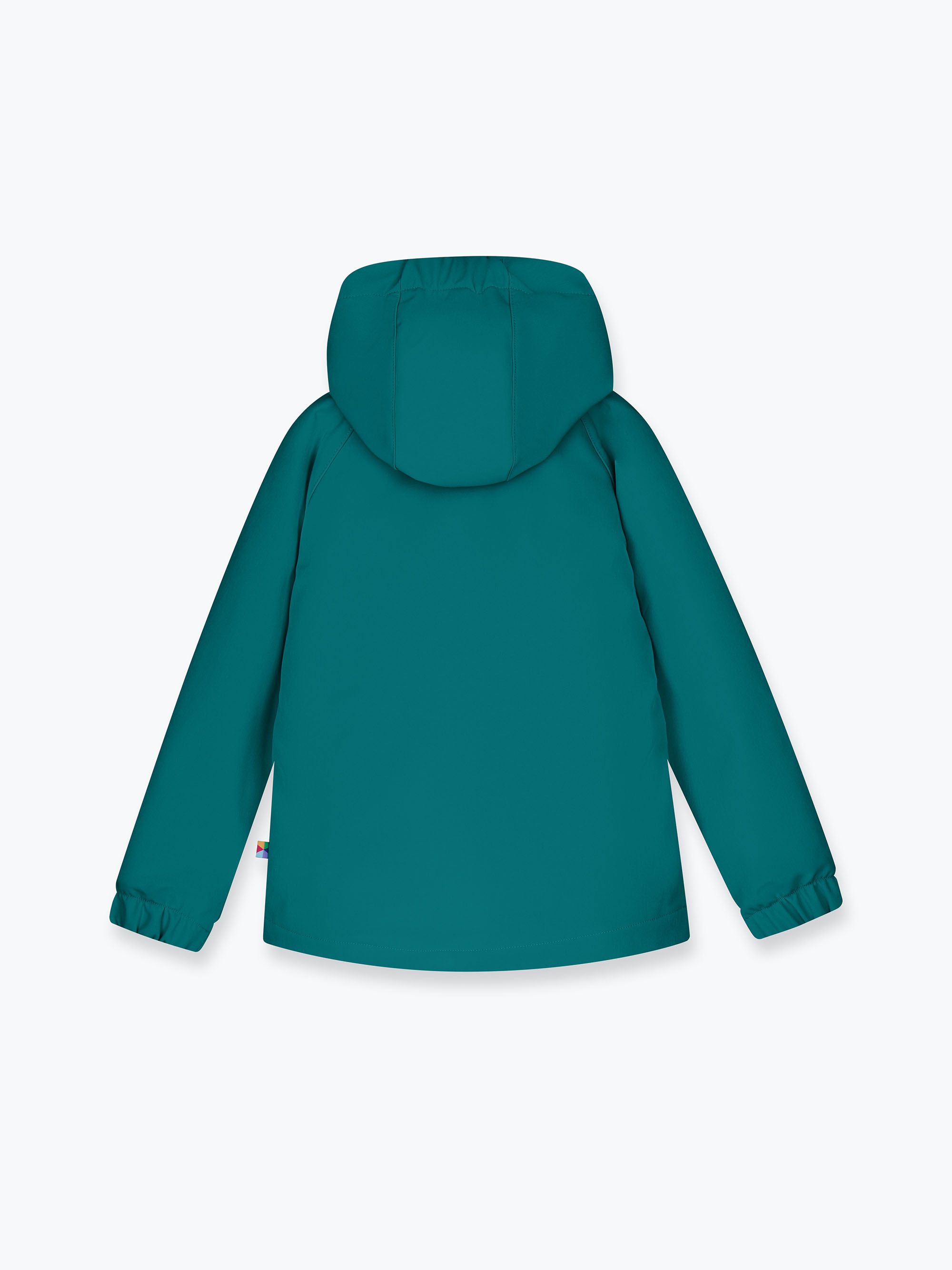 Turkusowa kurtka softshell