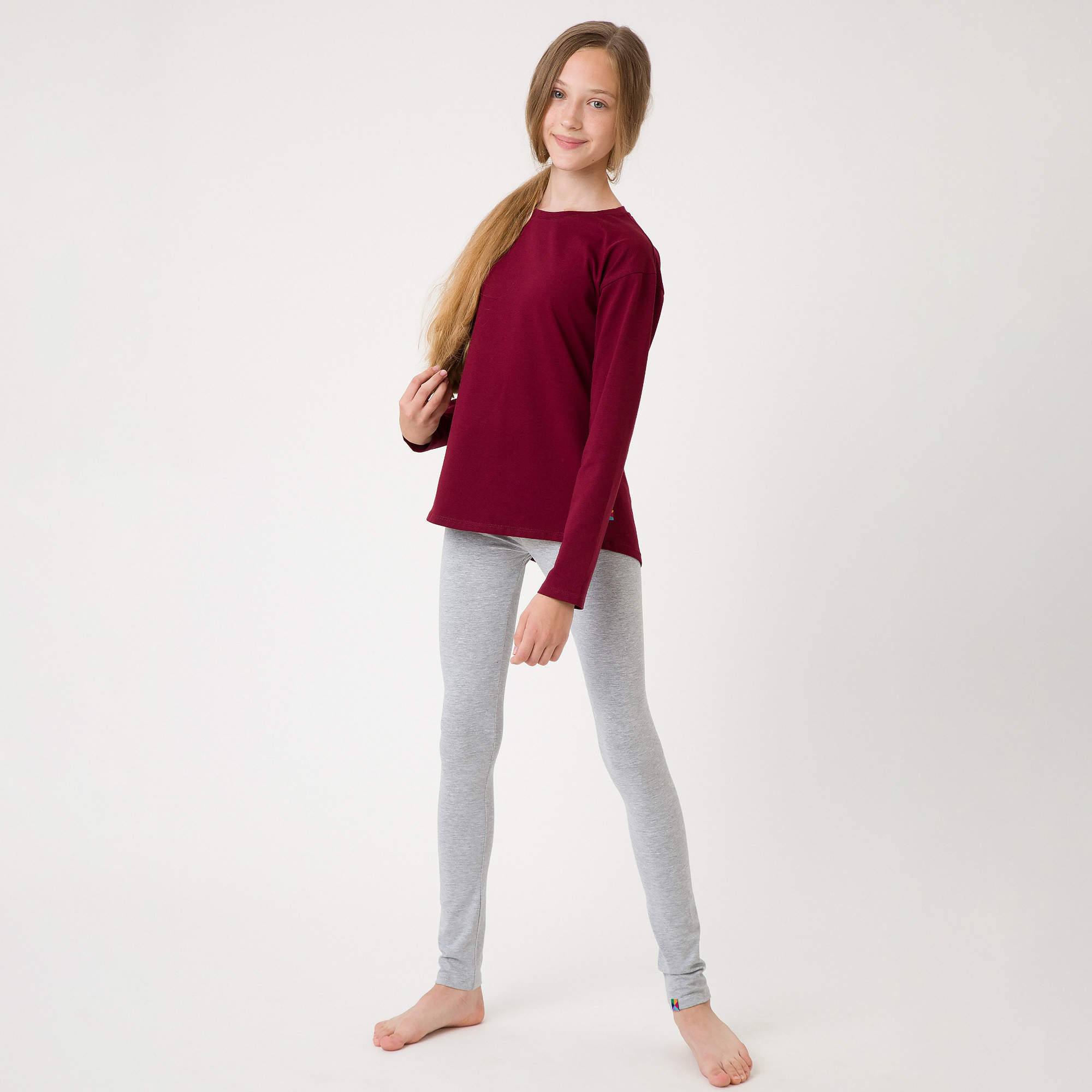 Szare legginsy Junior