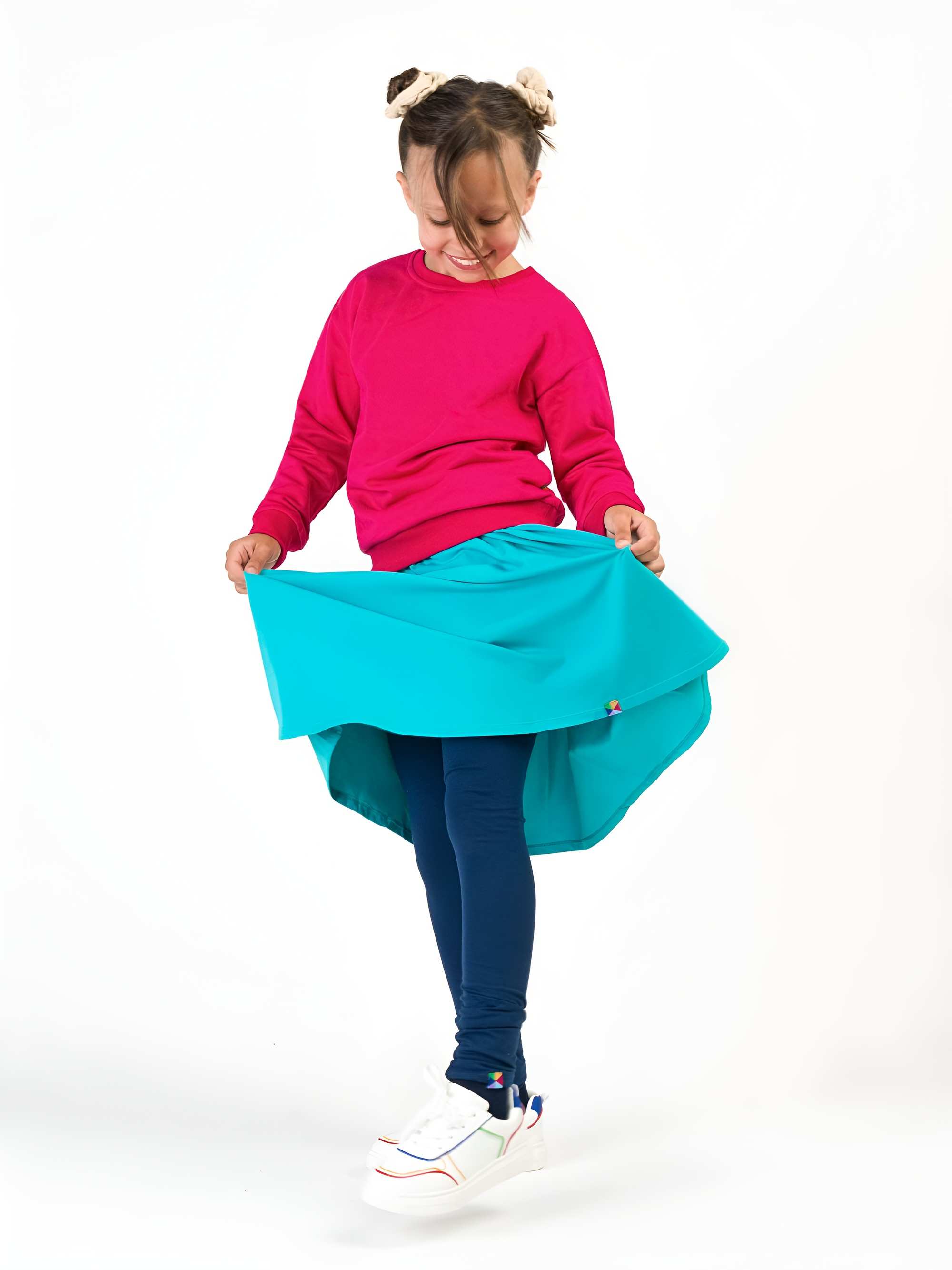 Granatowe legginsy
