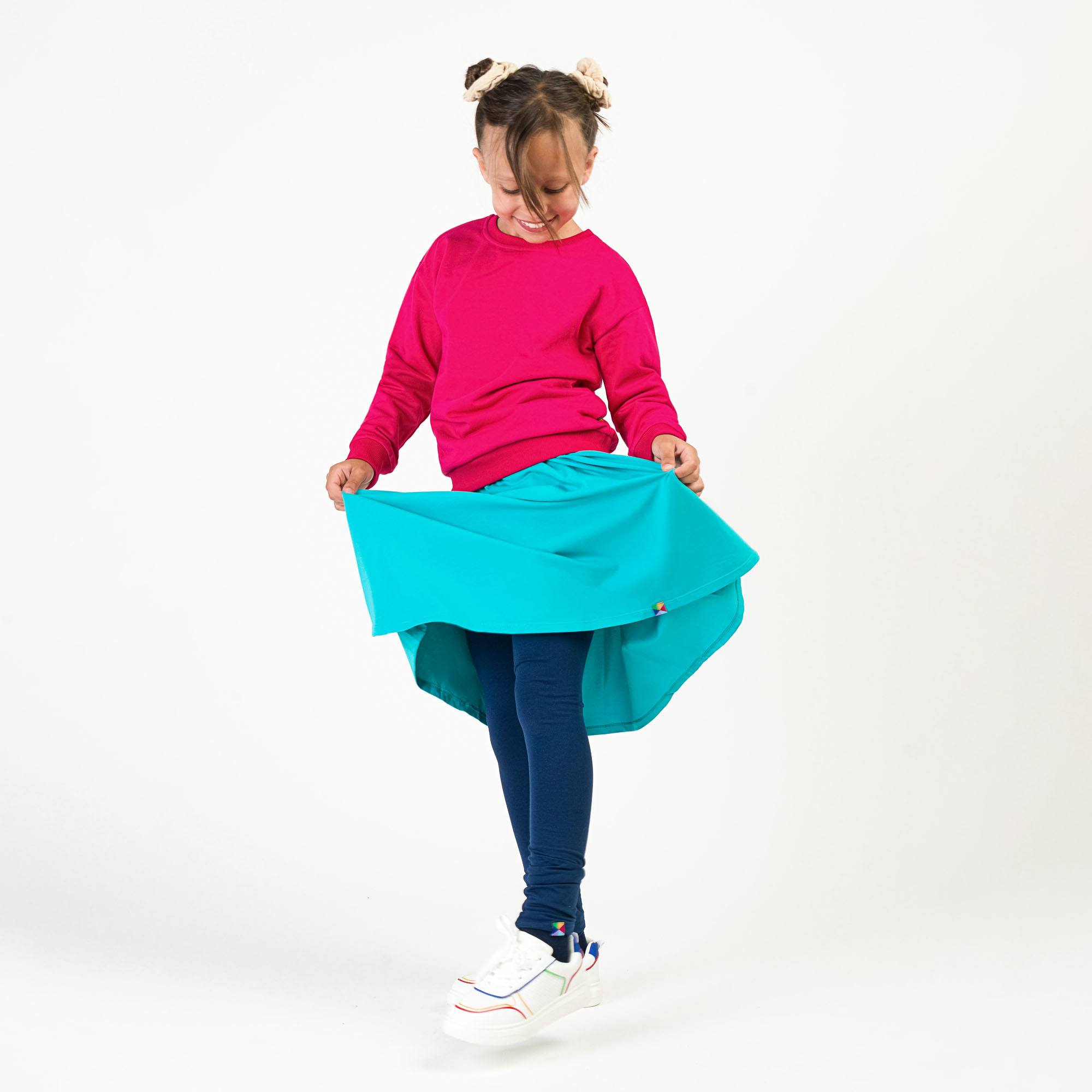 Granatowe legginsy