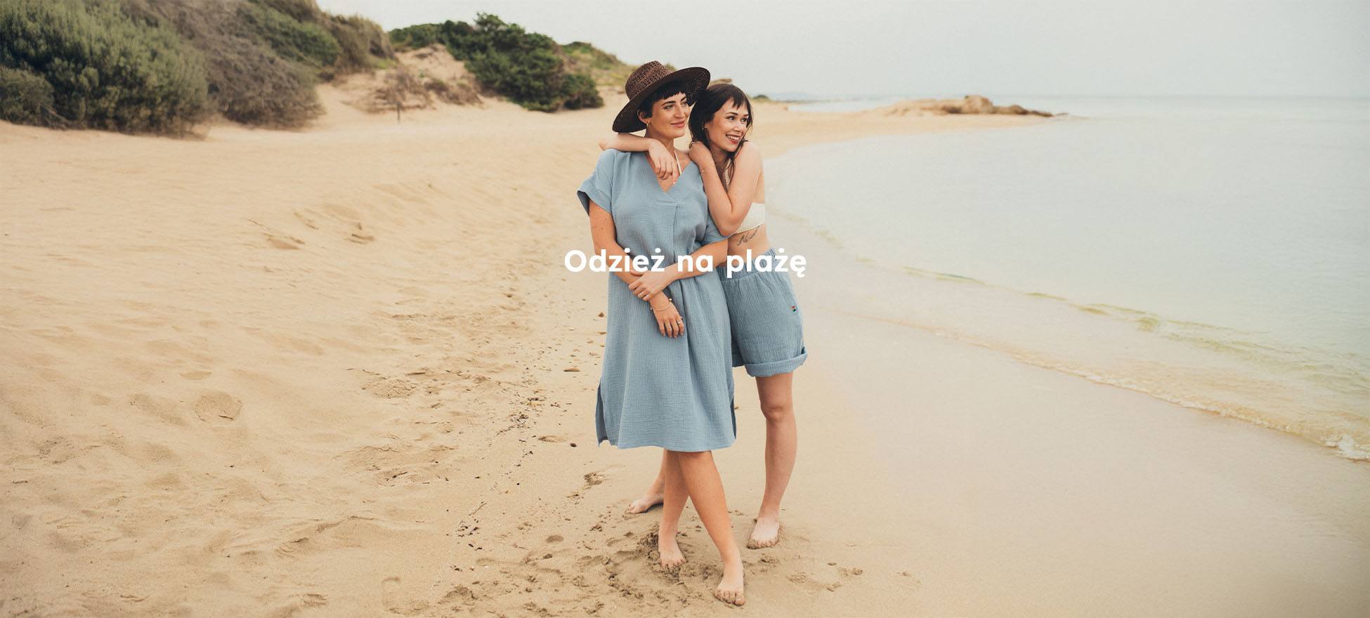 ubrania na plażę