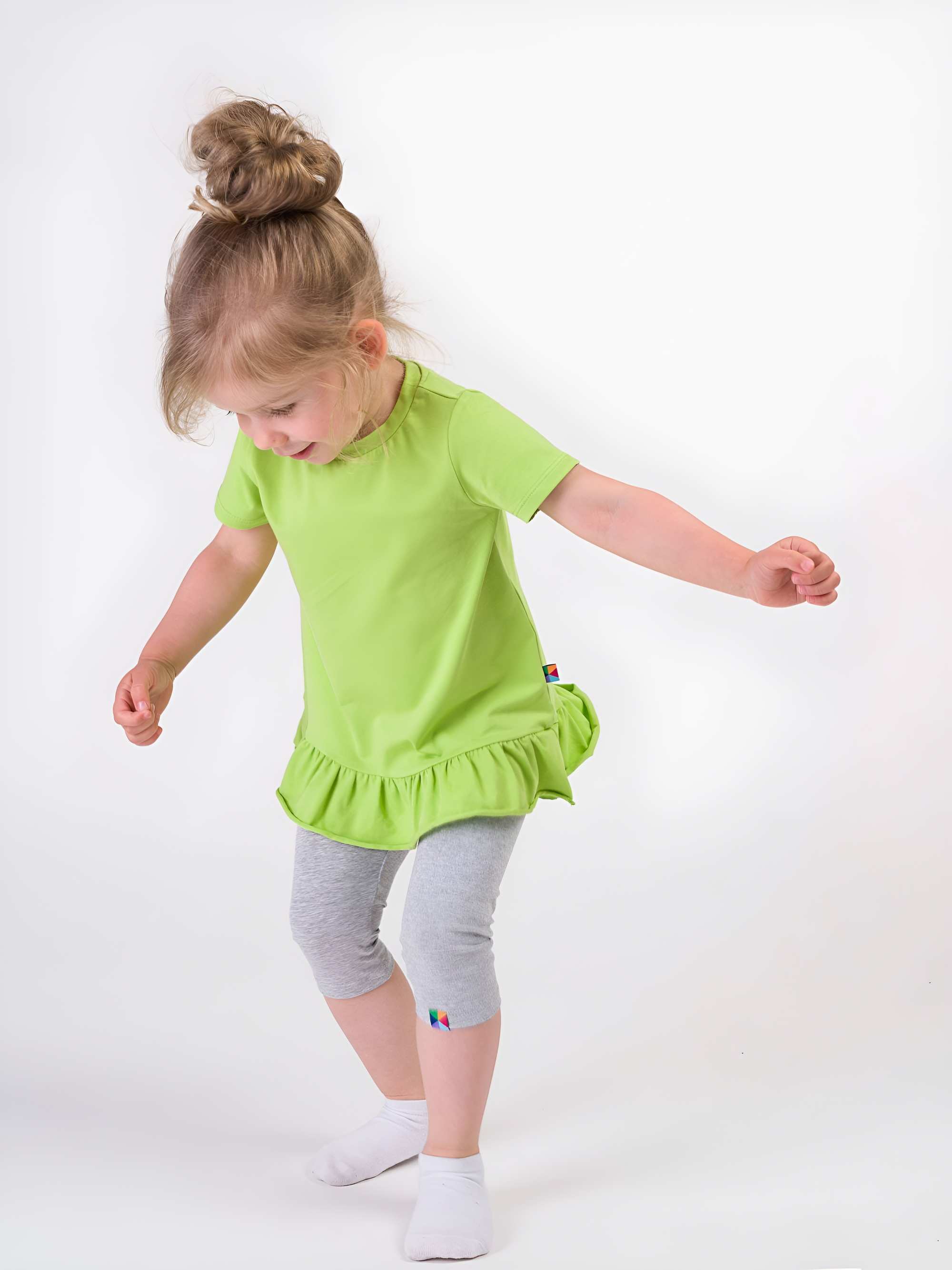 Szare legginsy 3/4