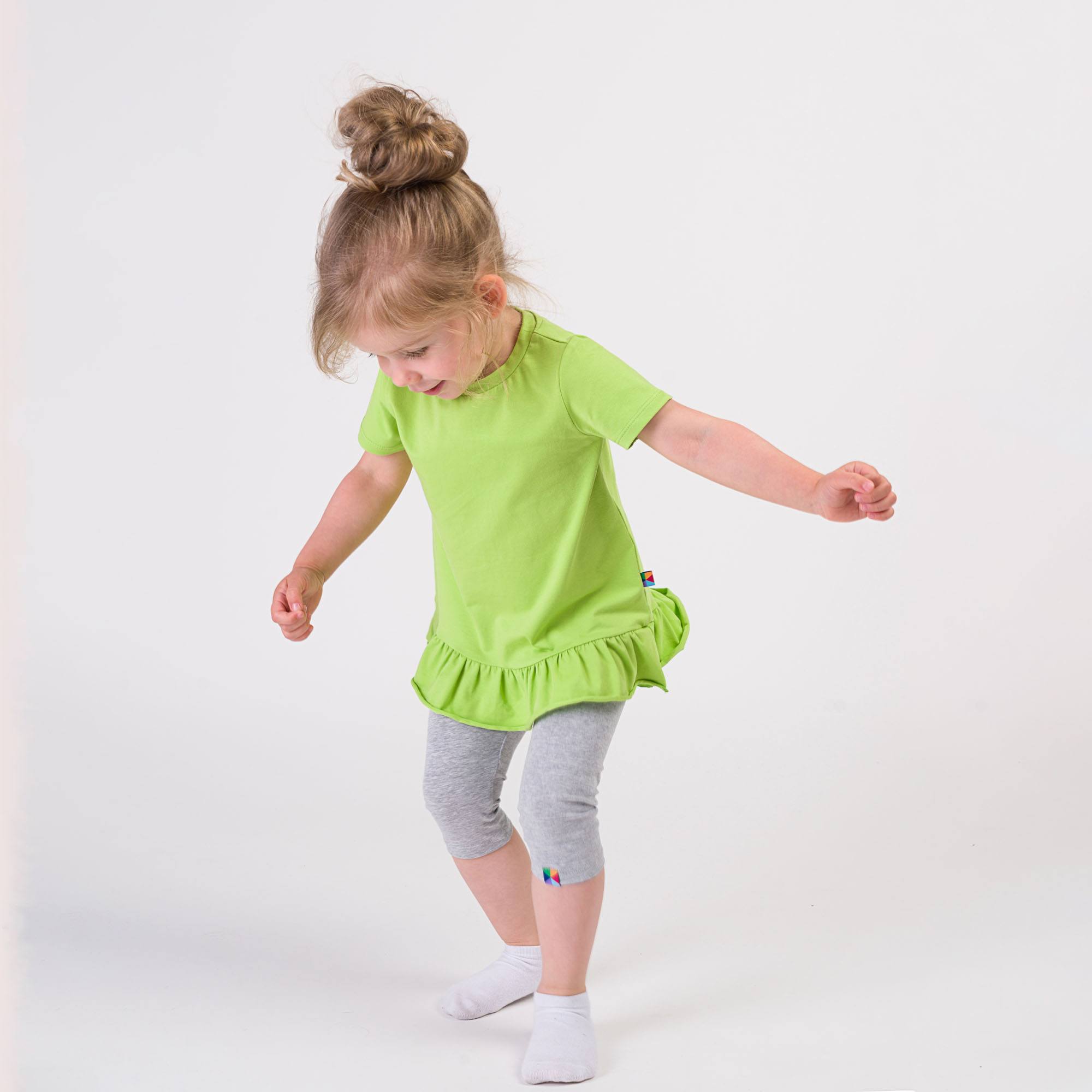 Szare legginsy 3/4