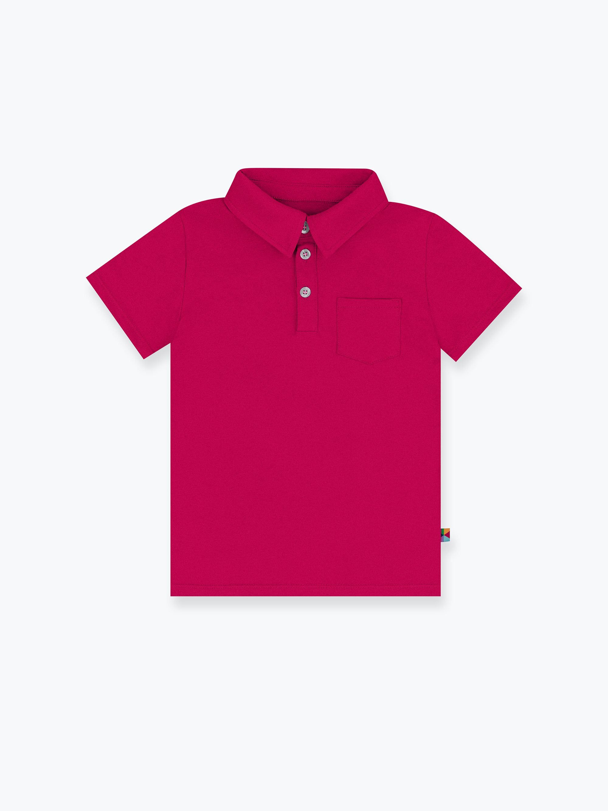 Różowa koszulka polo