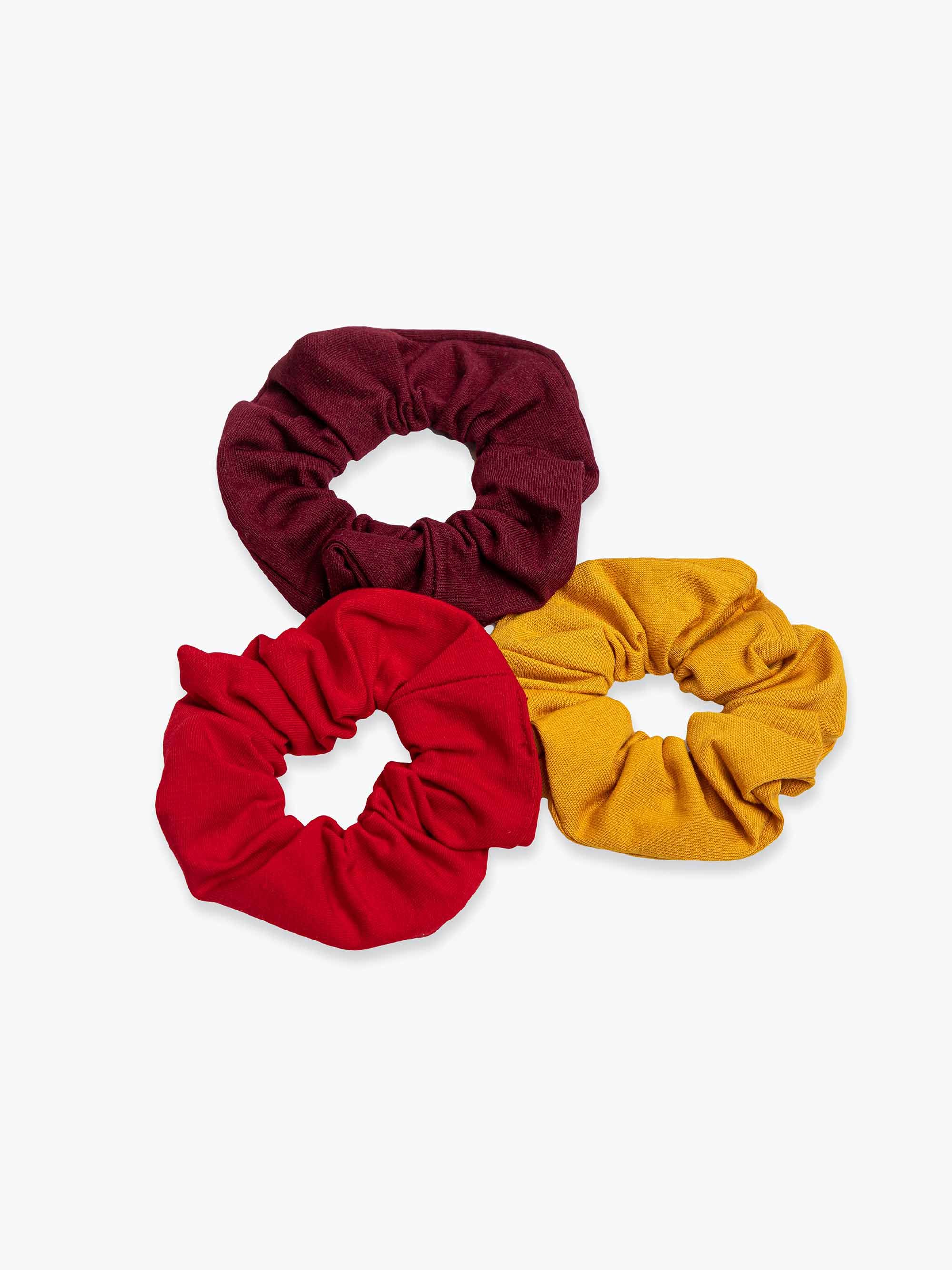 Mustard scrunchie set