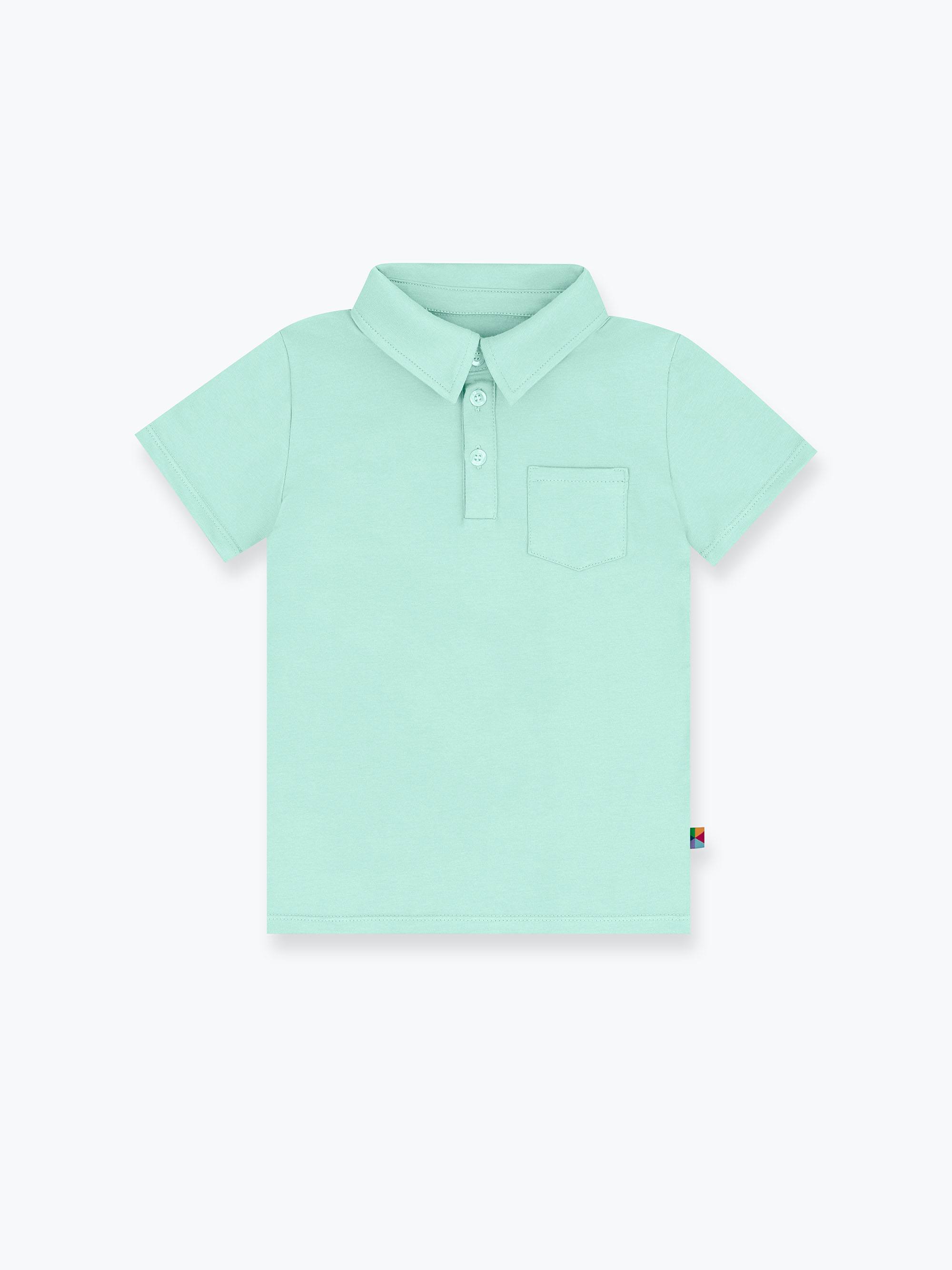 Miętowa koszulka polo