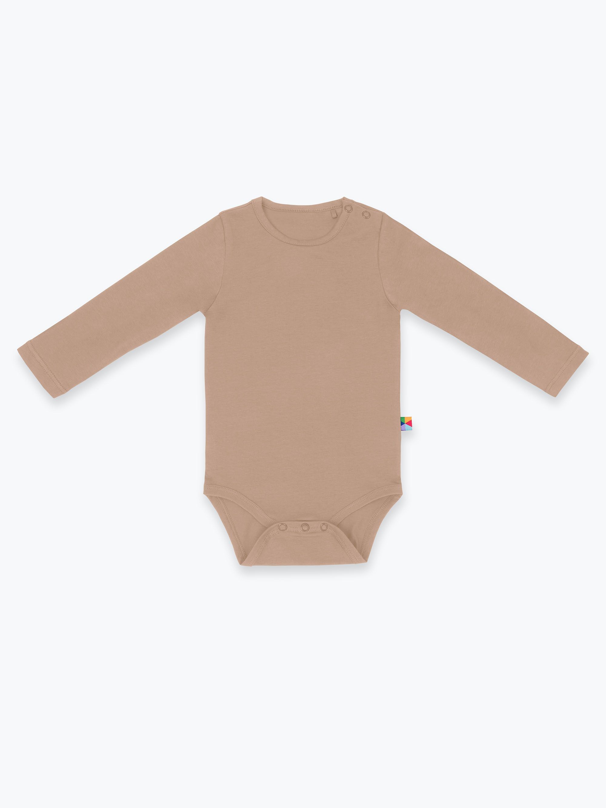 Mocha mousse Long sleeve bodysuit