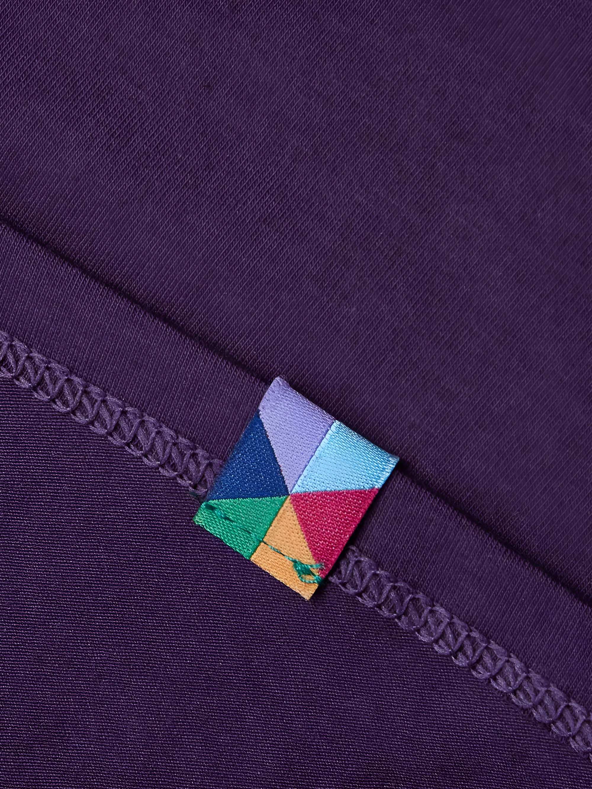 Fioletowy T-shirt