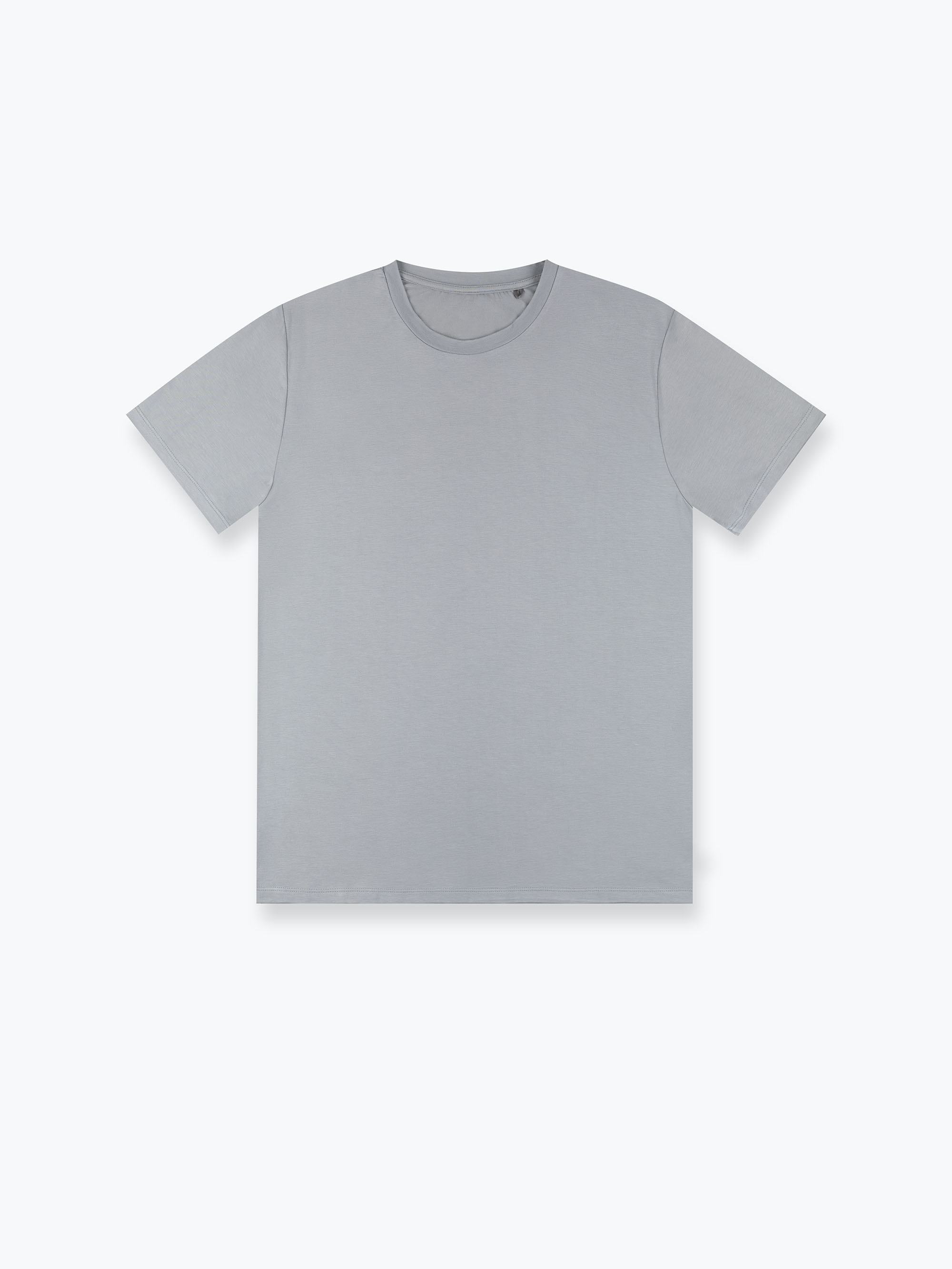 Grey short sleeve pajama top Men