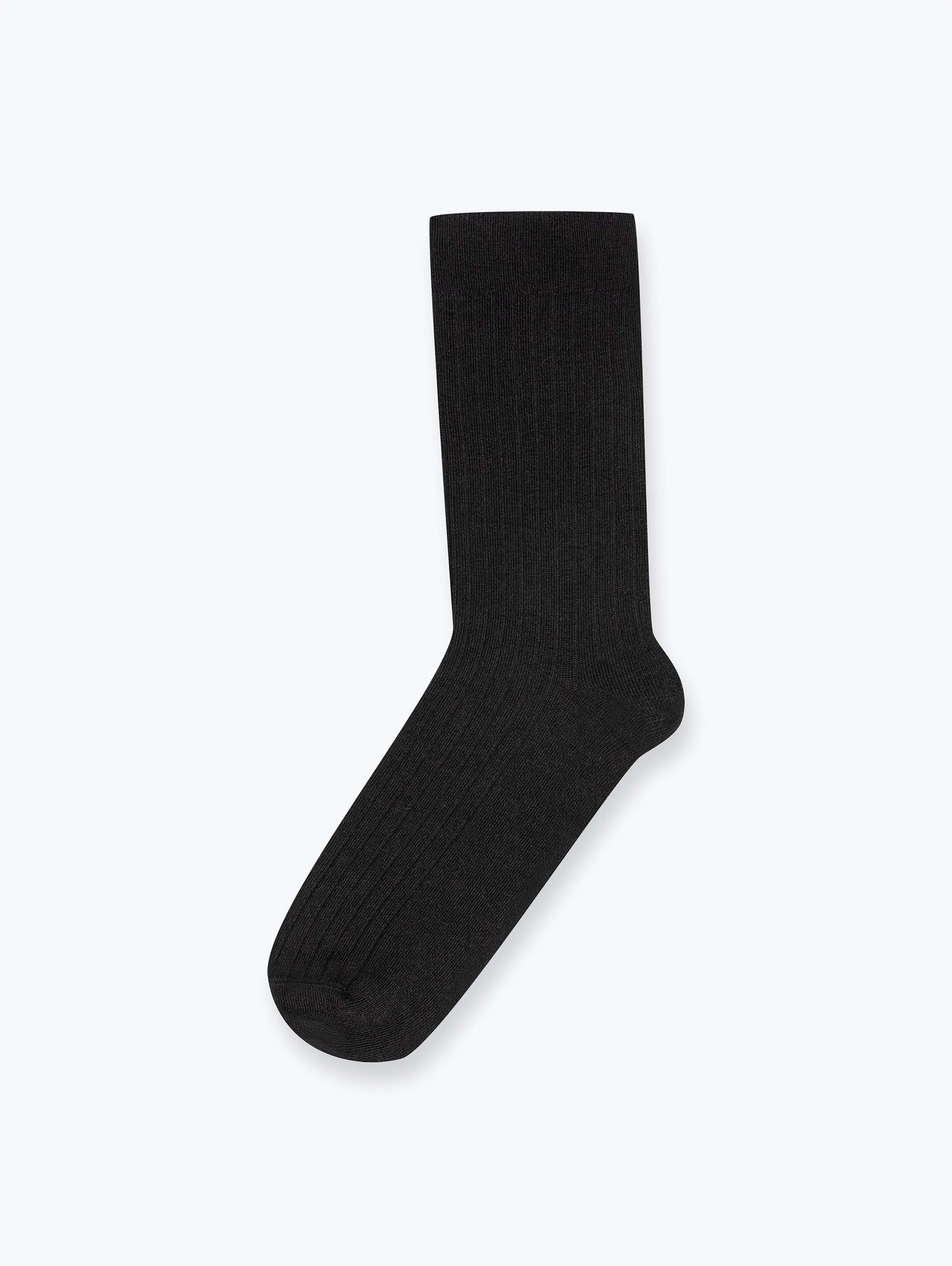 Szary zestaw skarpet z wełny merino 3-pack