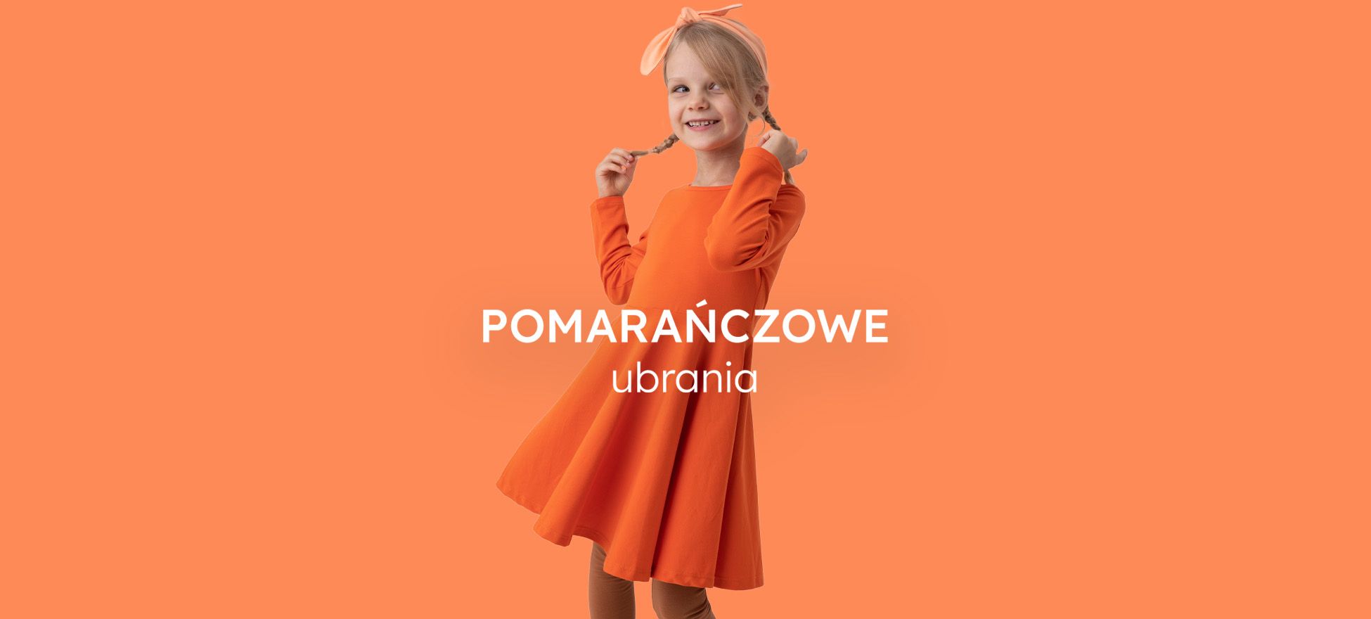 ubrania kolor pomarańczowy