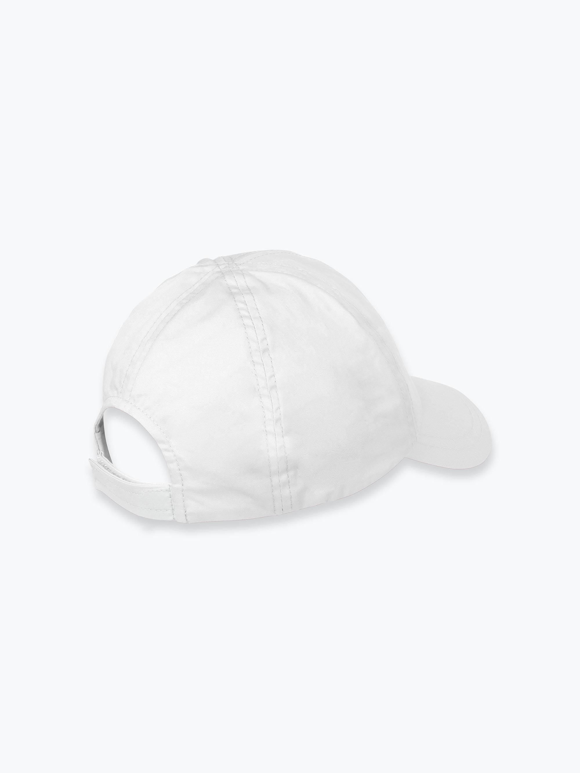 White baseball cap adults