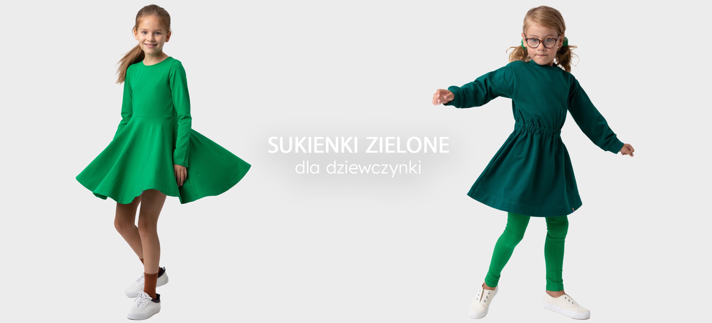 zielone sukienki dziewczęce