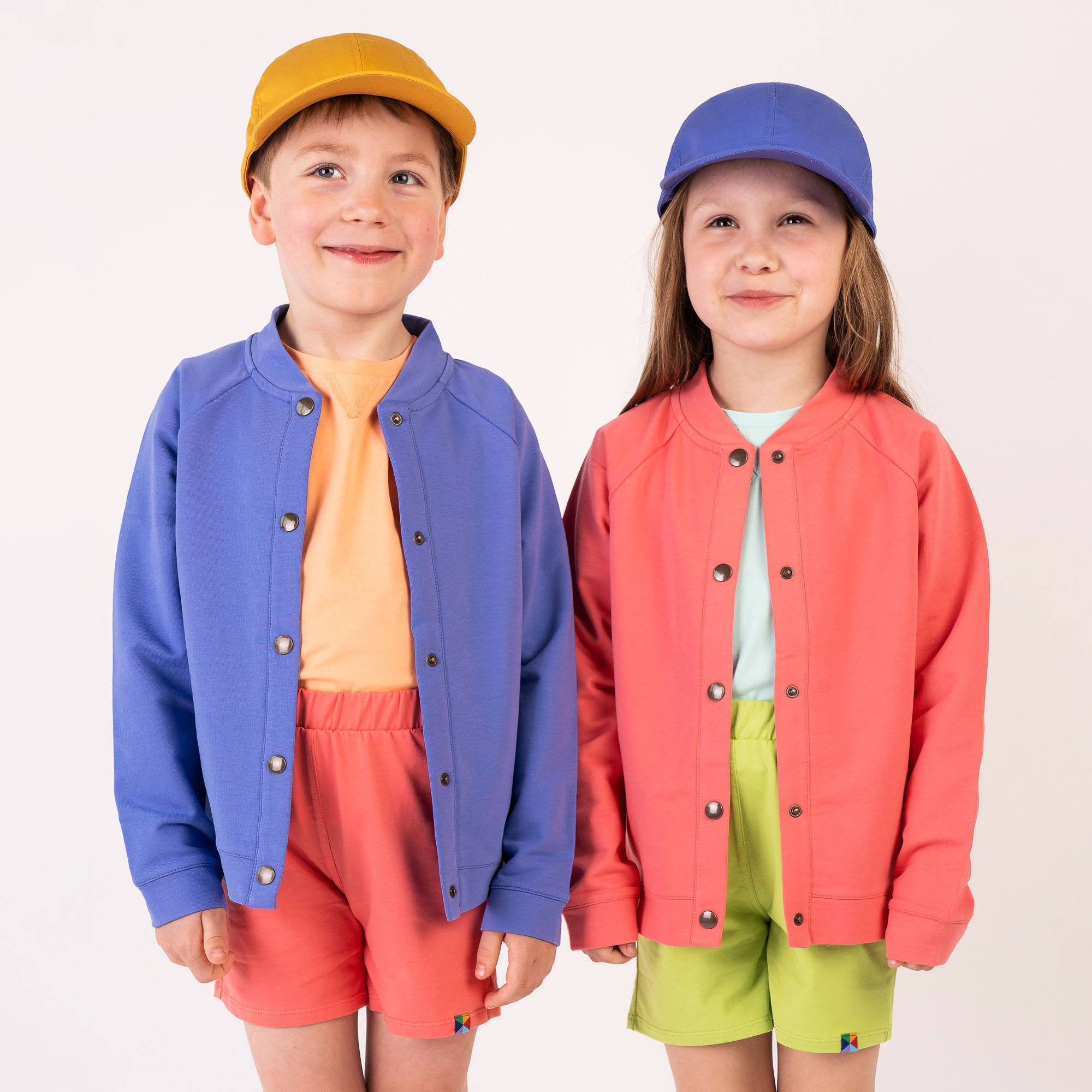 Barwinkowa bluza bomber