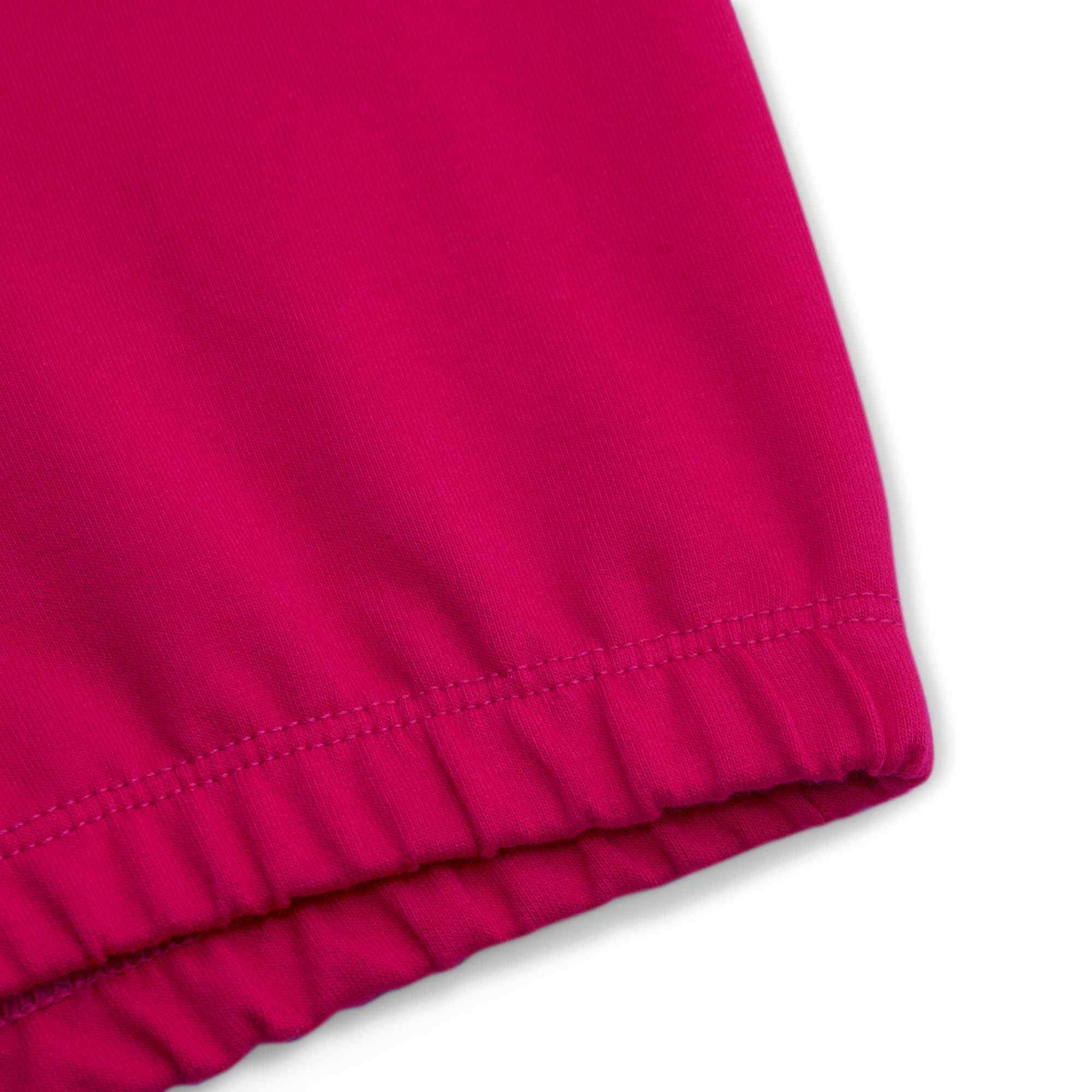 Różowe legginsy z meszkiem Junior