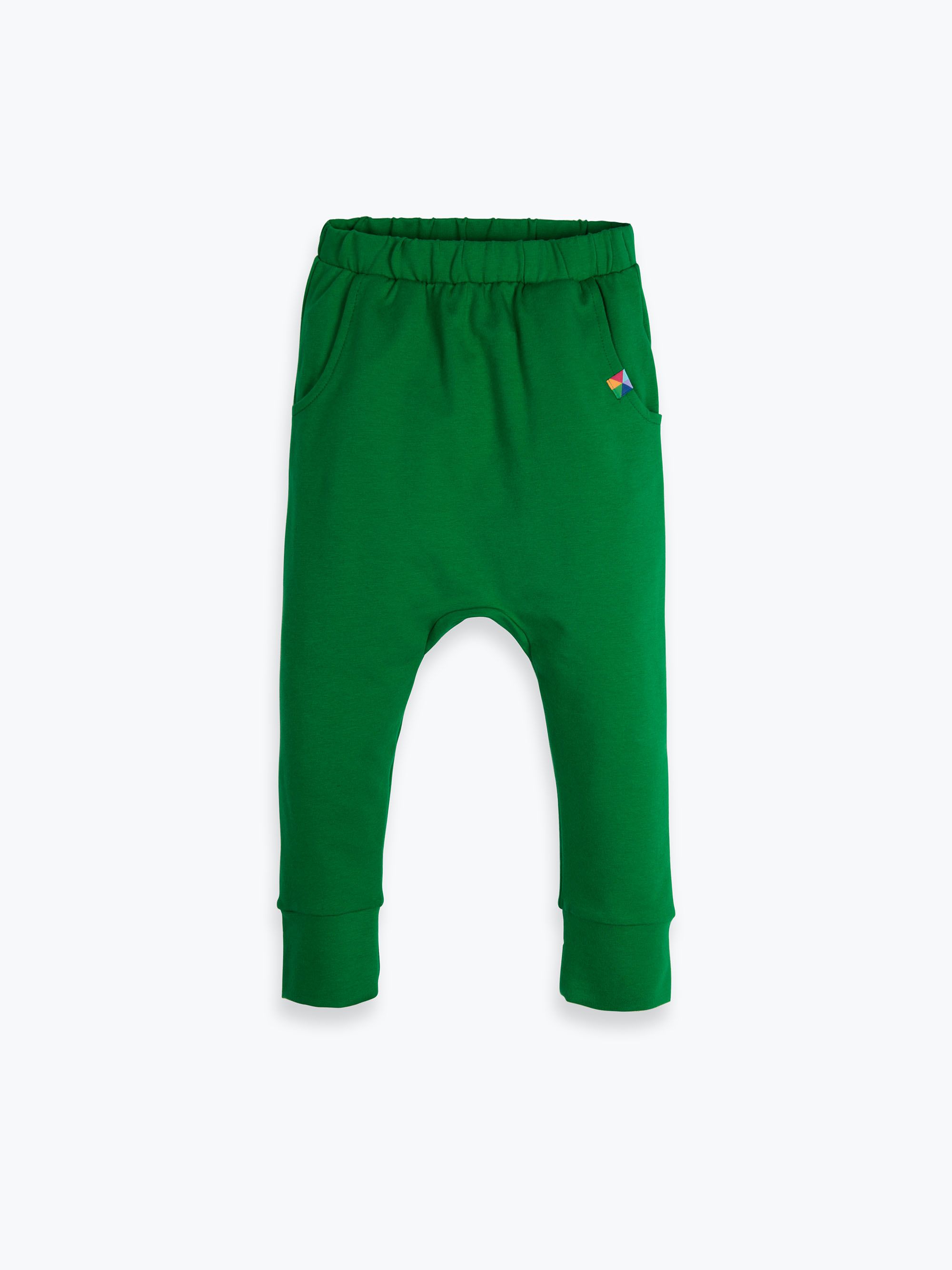 Zielone spodnie baggy