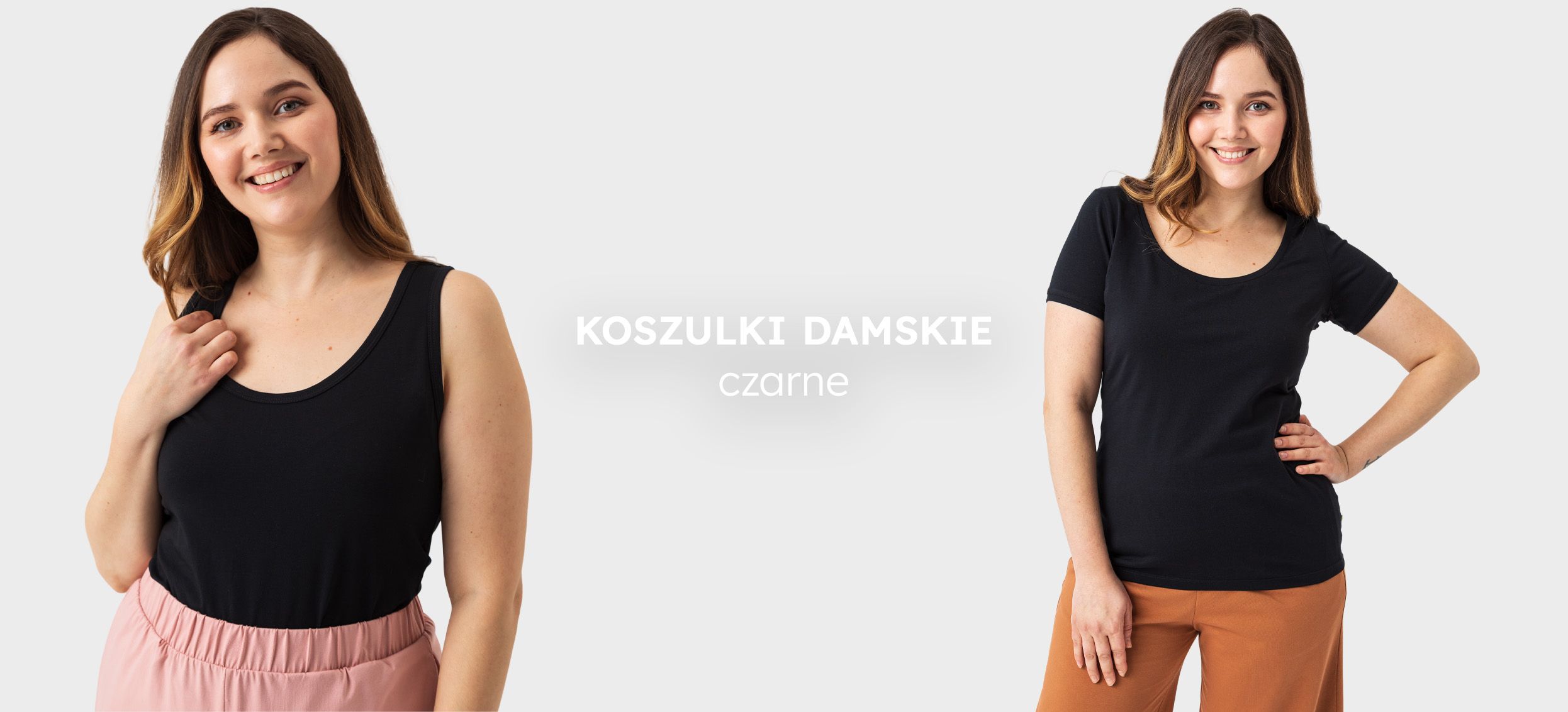 czarne koszulki dla kobiet
