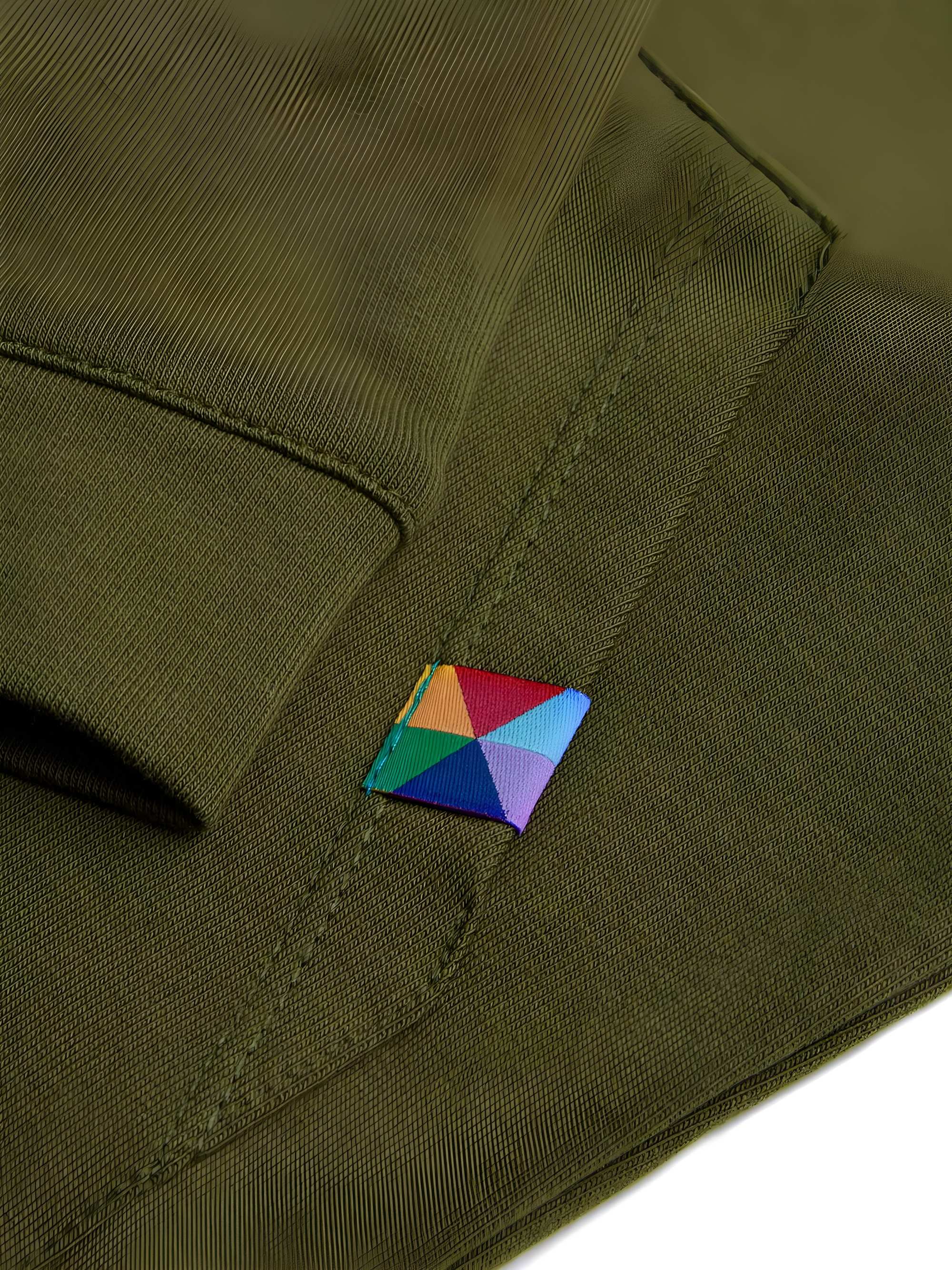 Khaki bluza z kapturem