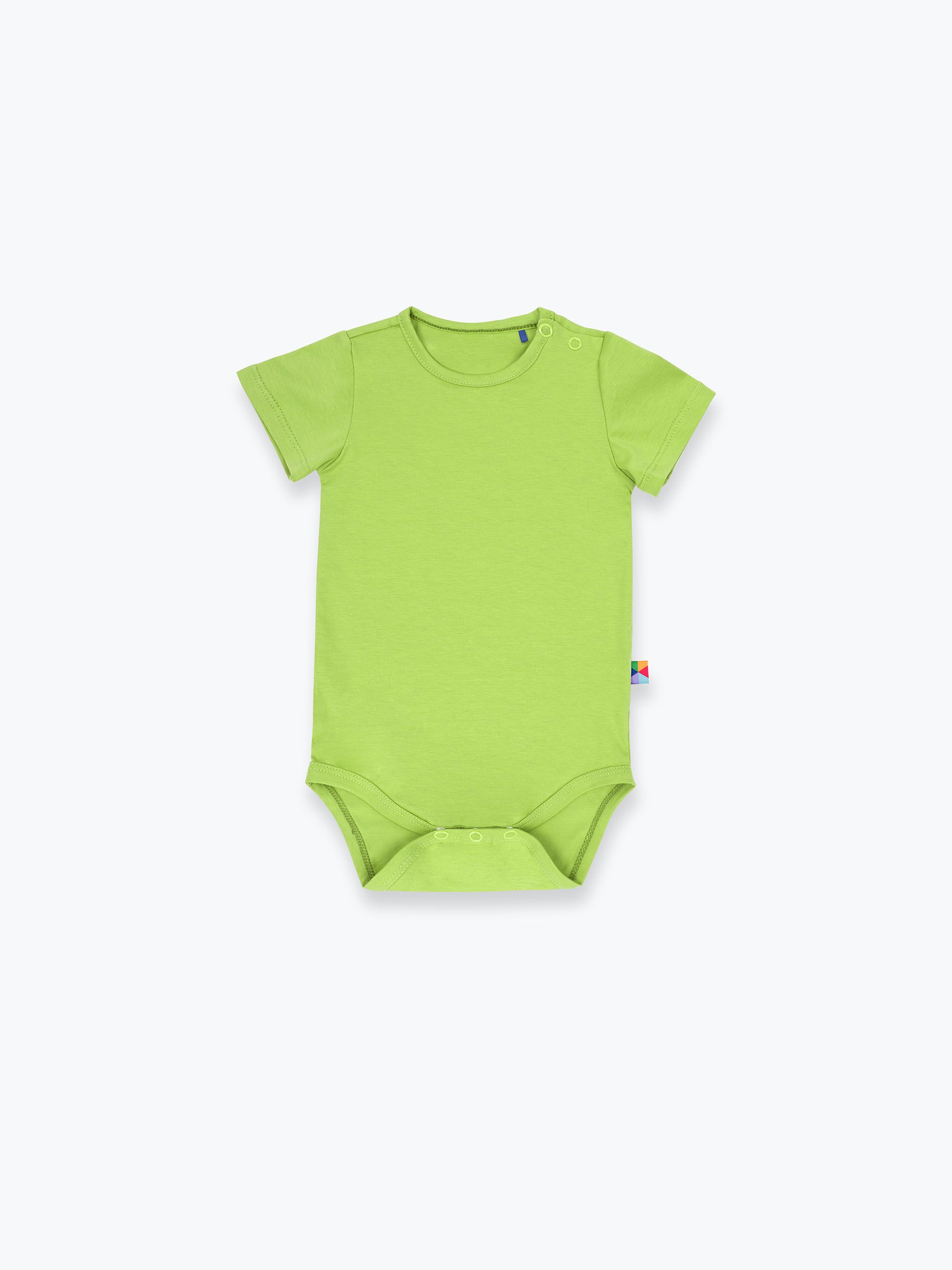 Limonkowe body z krótkim rękawem