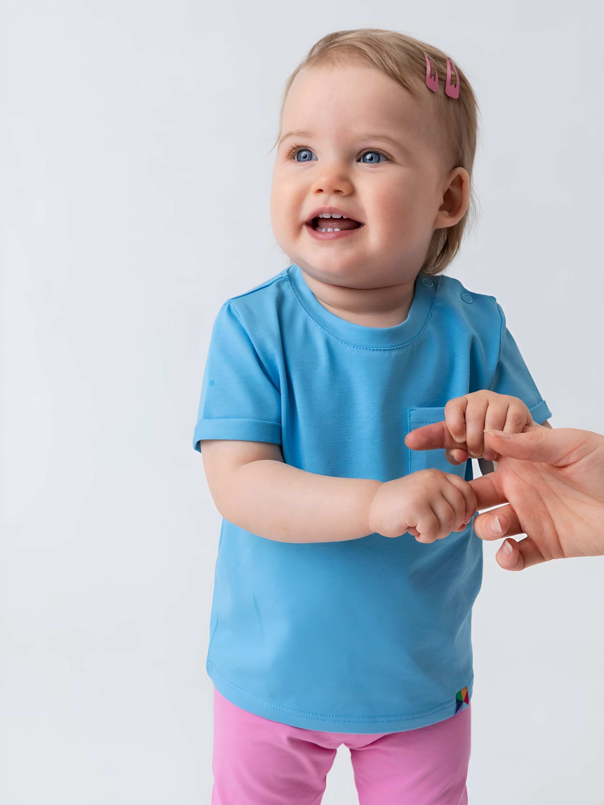 Pastel blue T-shirt Baby