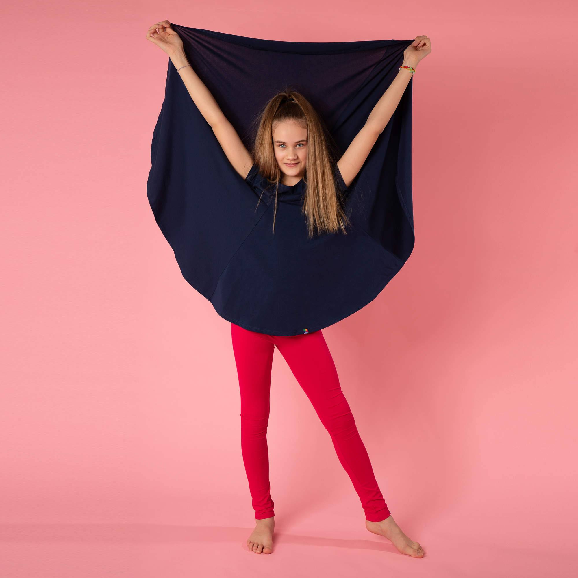 Różowe legginsy Junior