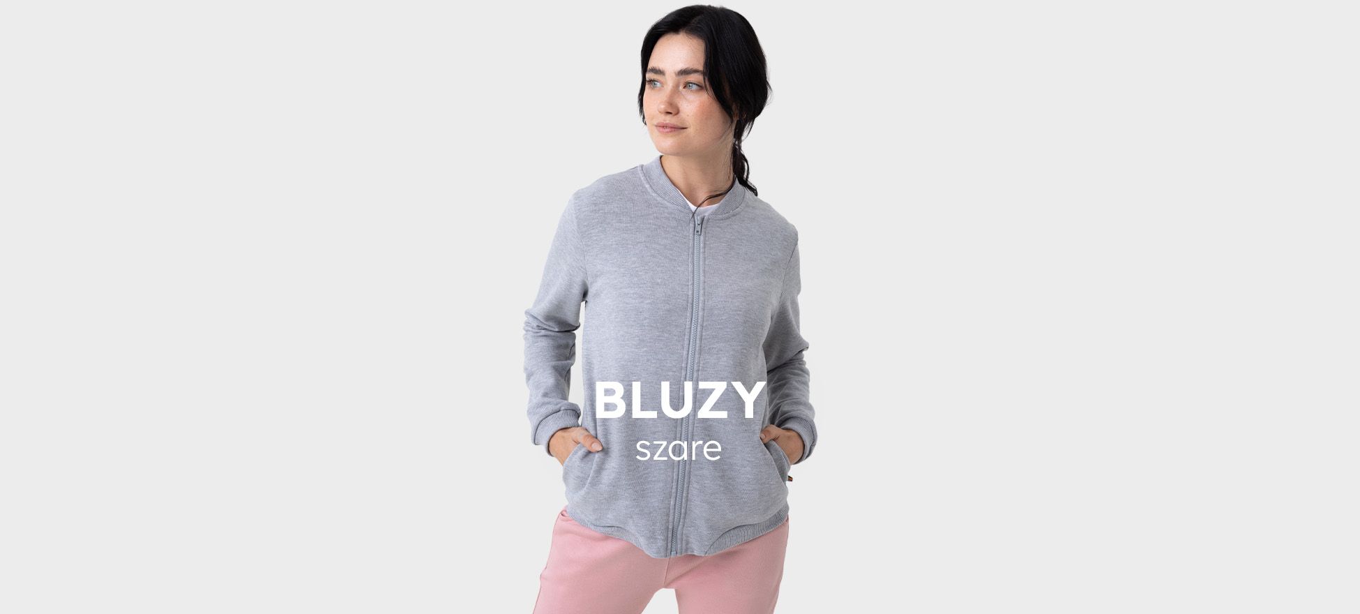 bluza kolor szary