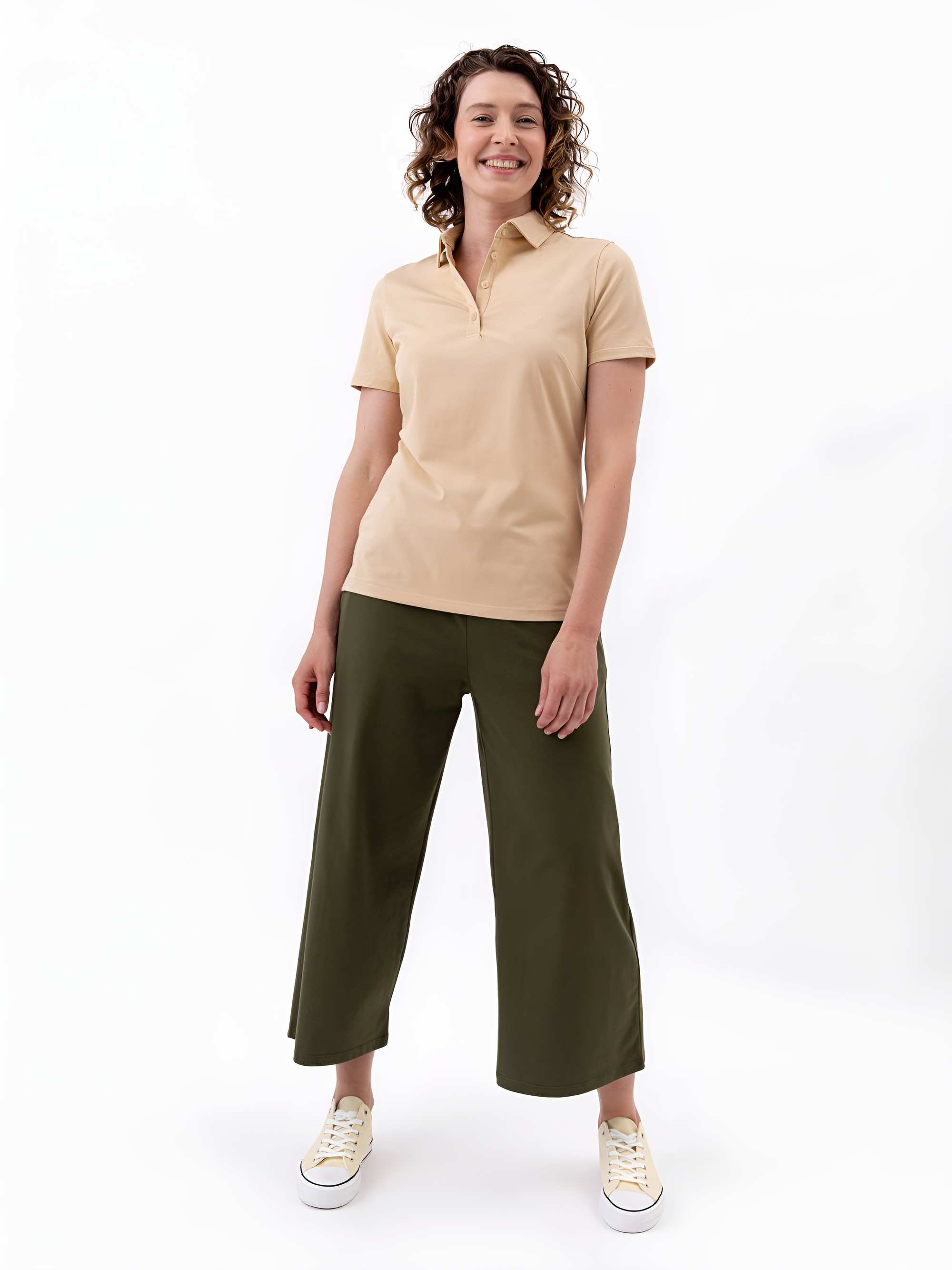 Khaki kuloty damskie