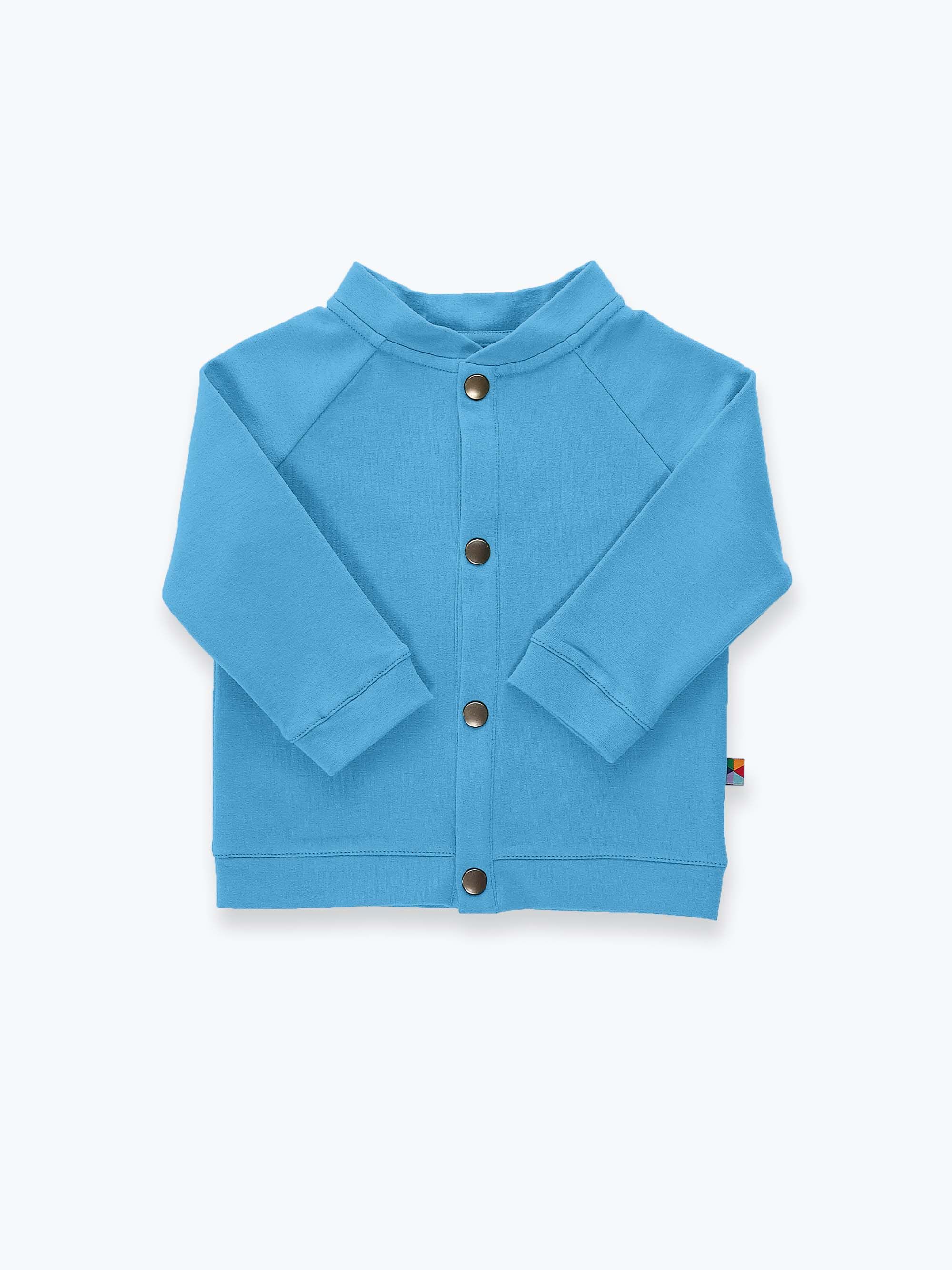 Pastelowoniebieska bluza bomber niemowlęca
