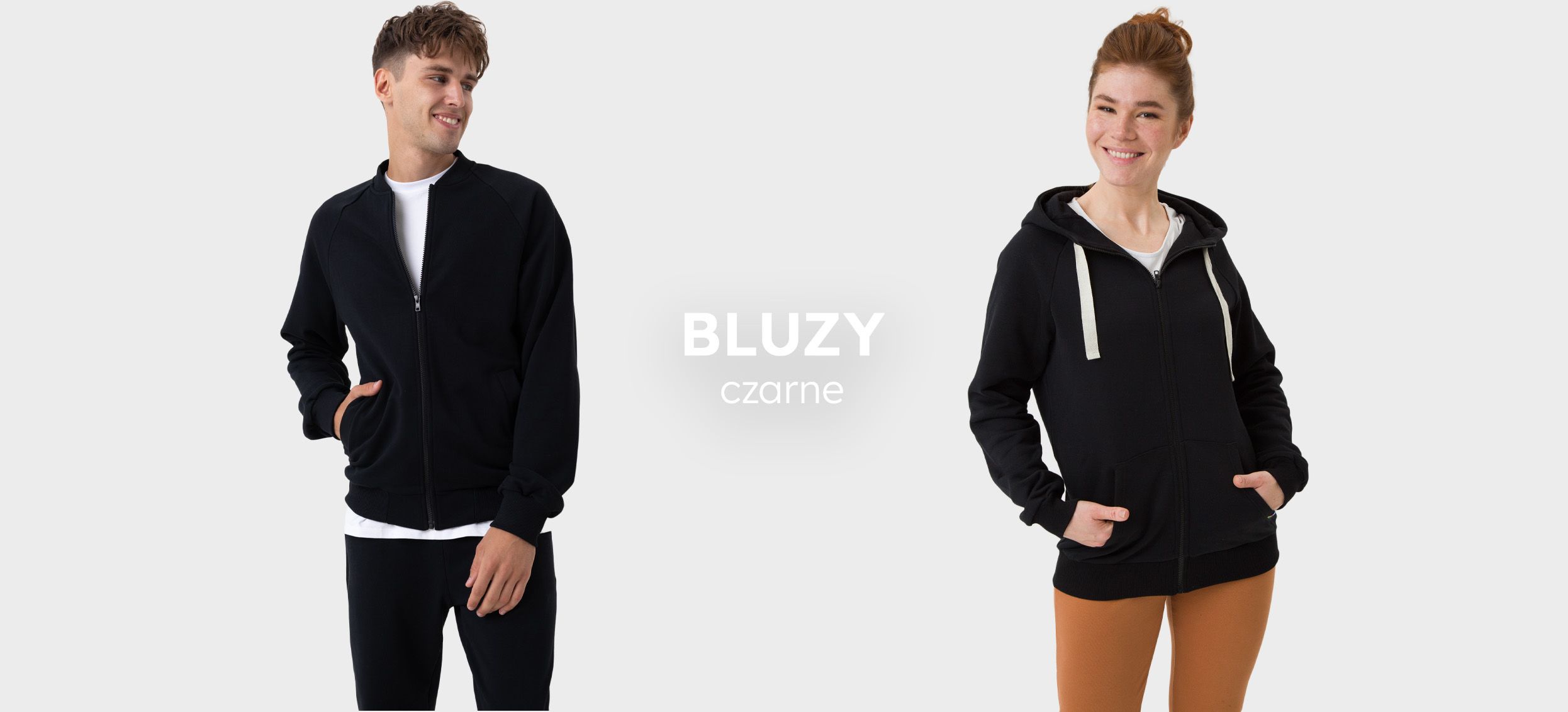 bluza kolor czarny