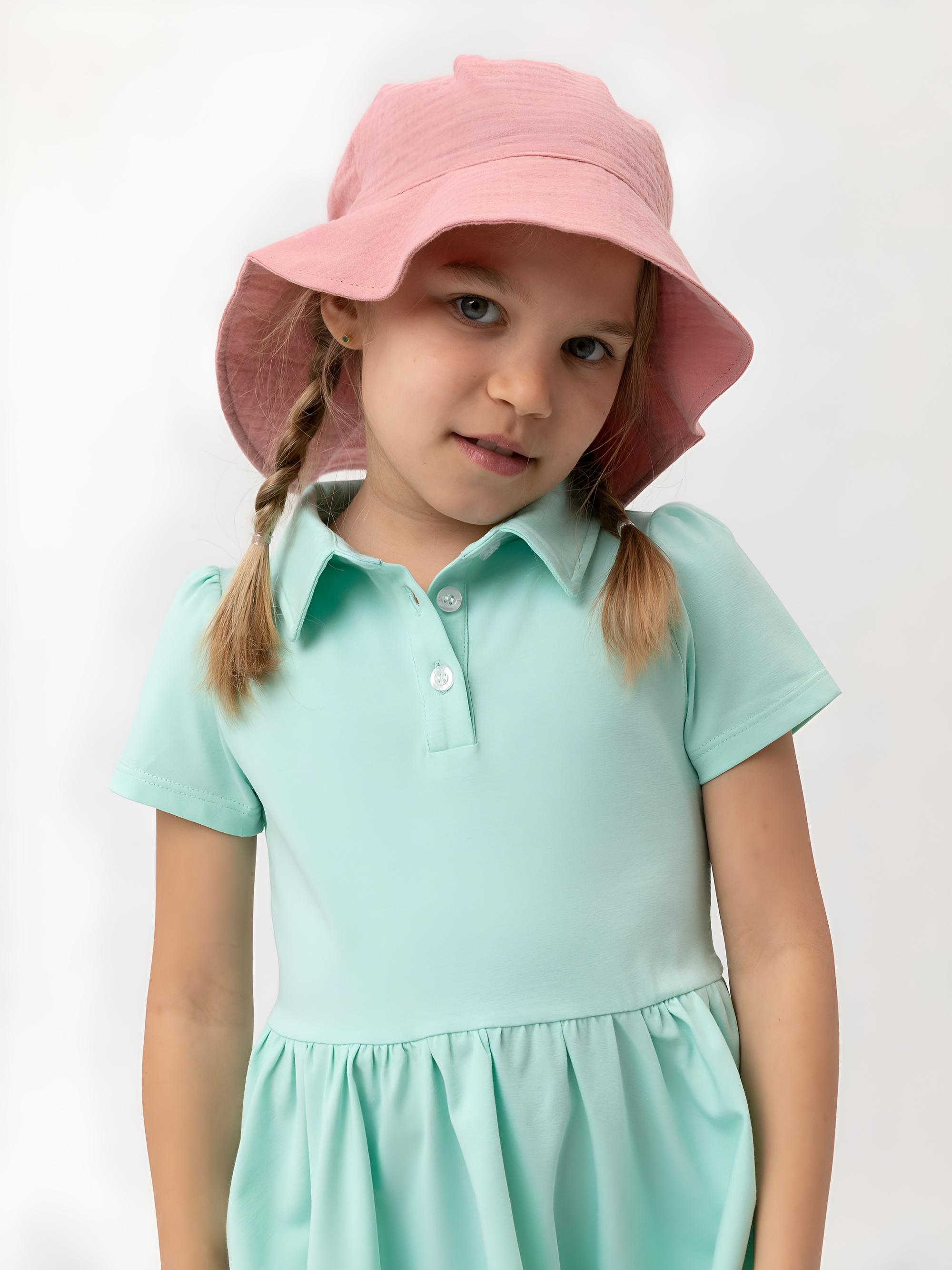 Miętowa sukienka polo